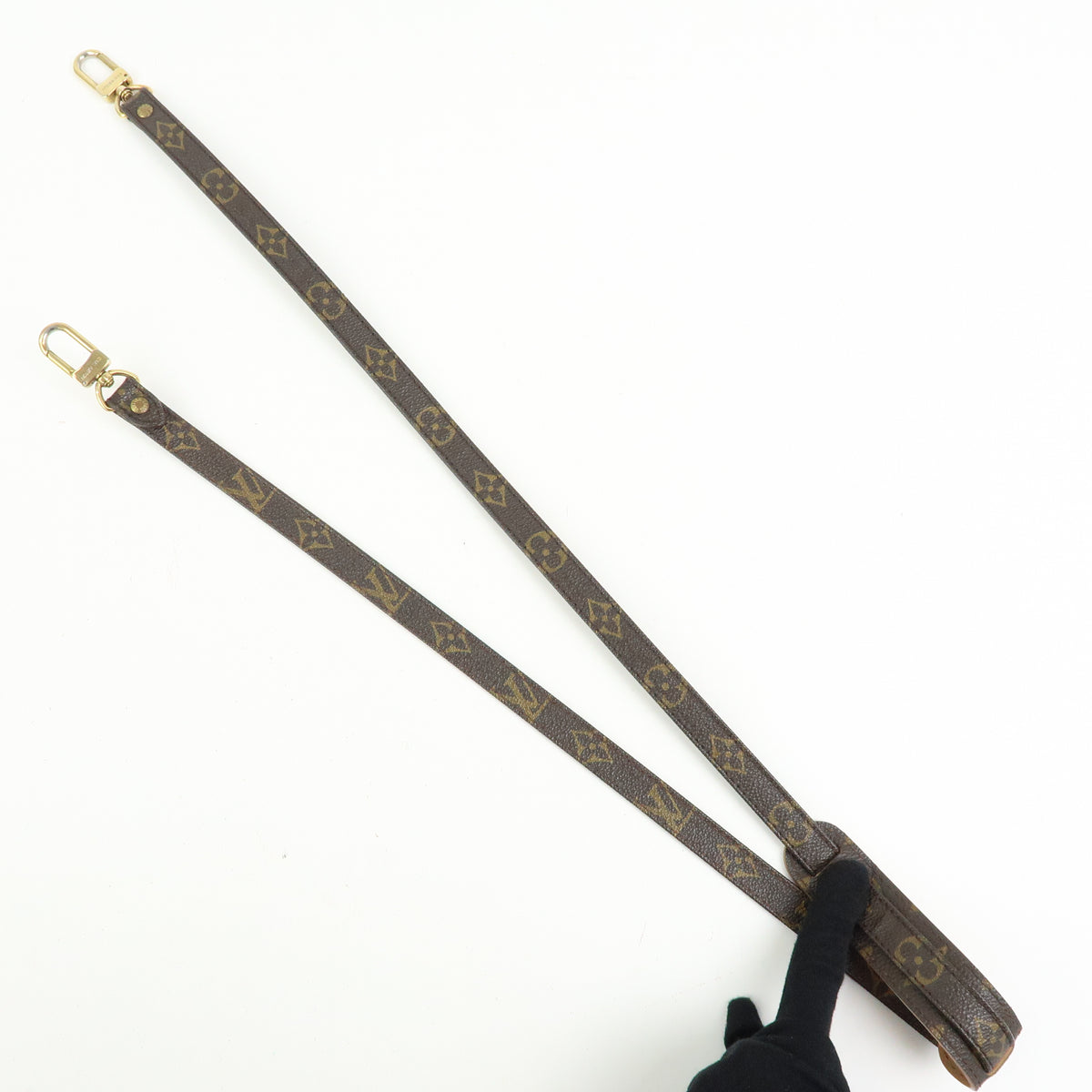 Louis Vuitton Monogram Canvas Shoulder Strap 120cm 1.6cm Brown J75010