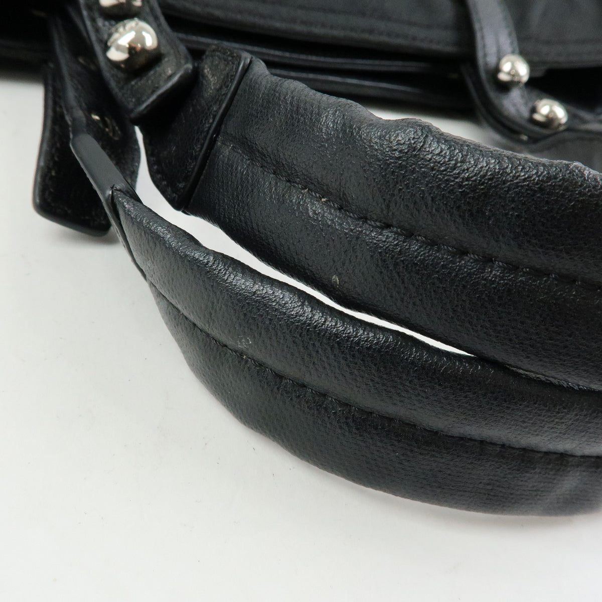 CHANEL Paris Biarritz GM PVC Leather Tote Bag Shoulder Bag Black