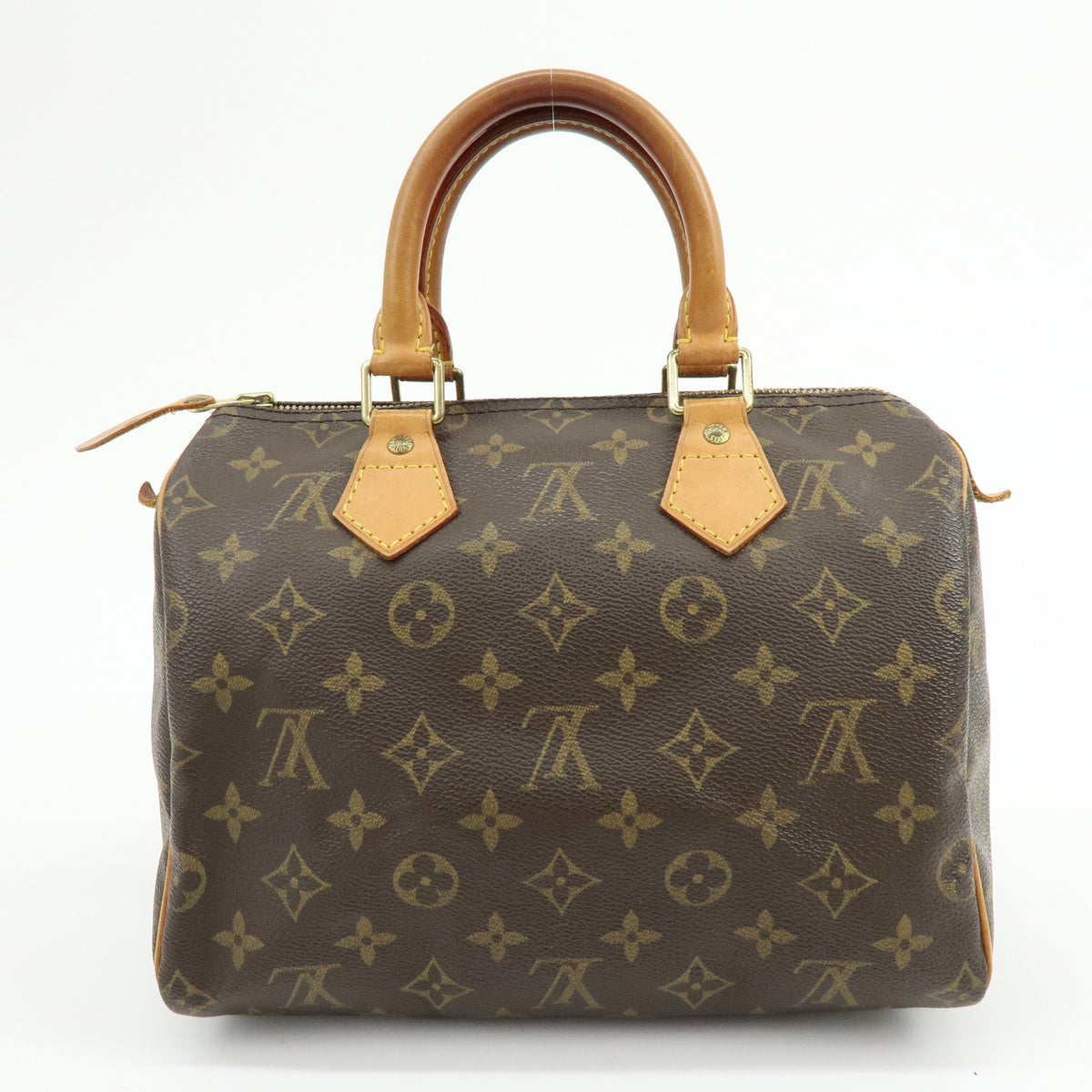 Louis Vuitton Monogram Speedy 25 Boston Bag Hand Bag Brown M41528