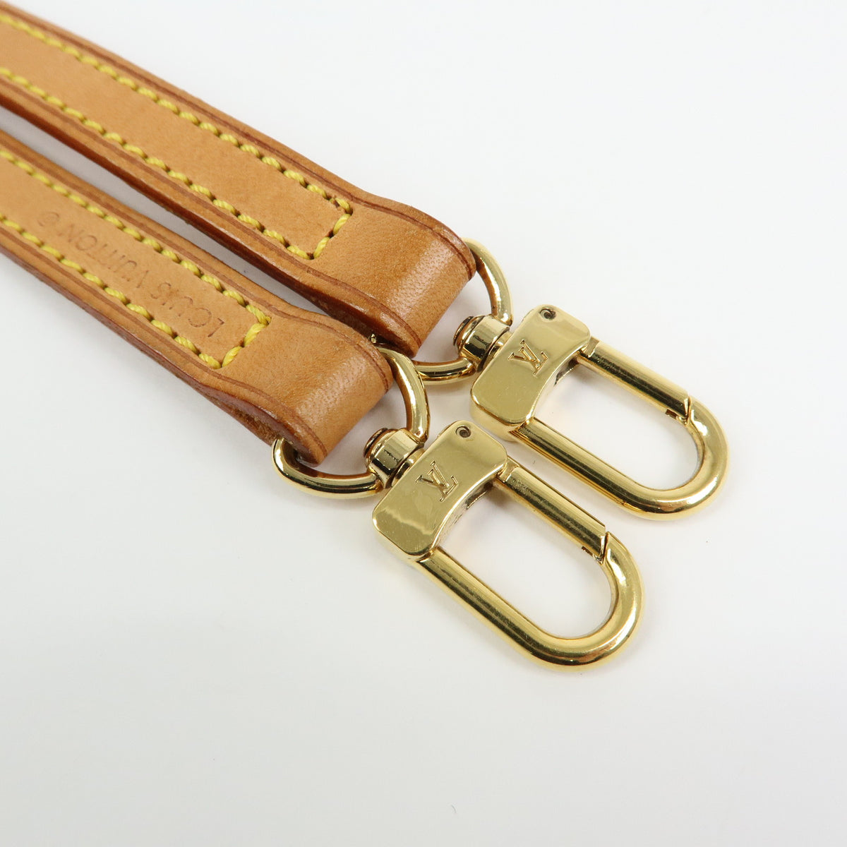 Louis Vuitton Nume Leather Shoulder Strap 120cm 1.2cm Natural J00145