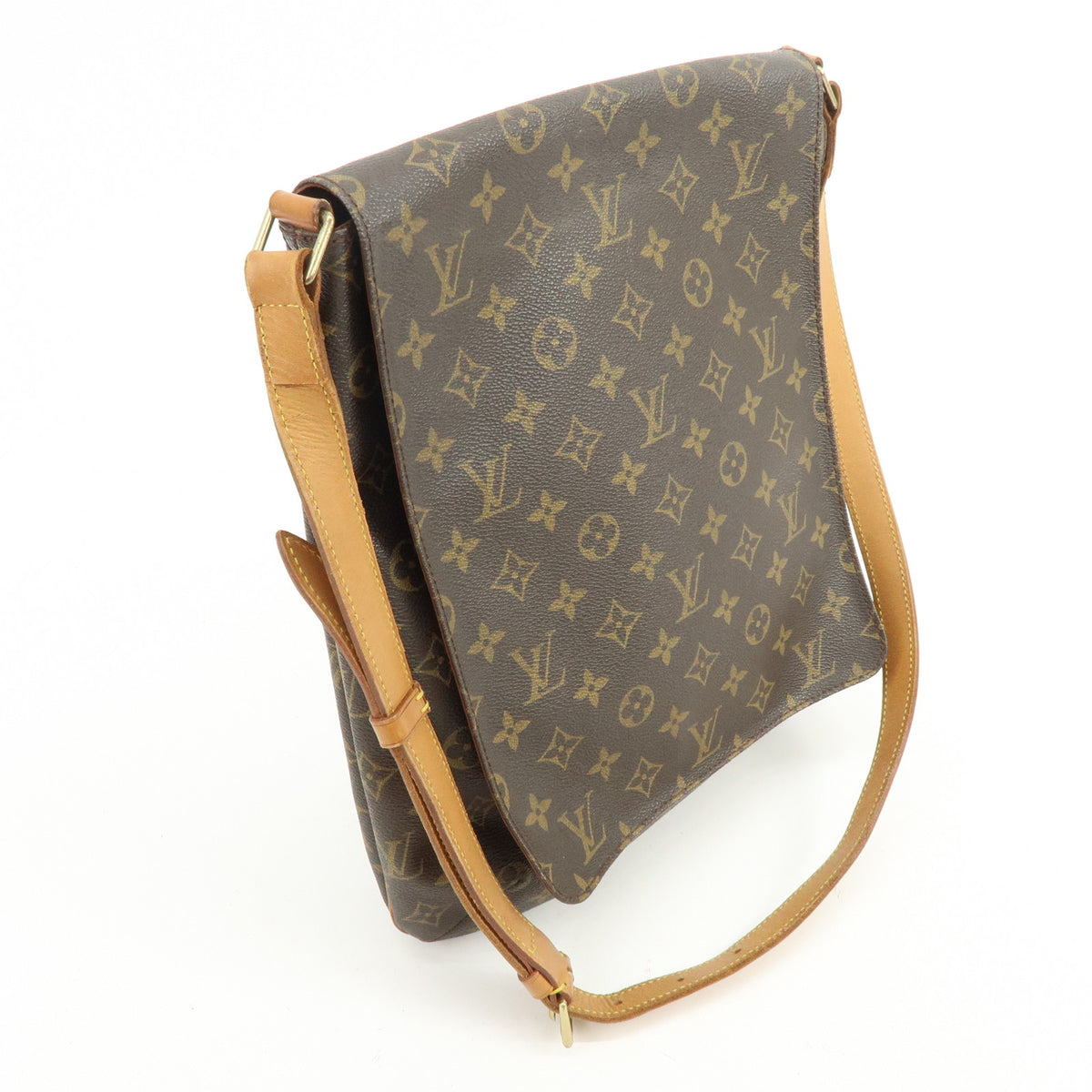 Louis Vuitton Monogram Musette Shoulder Bag Crossbody Bag Brown M51256