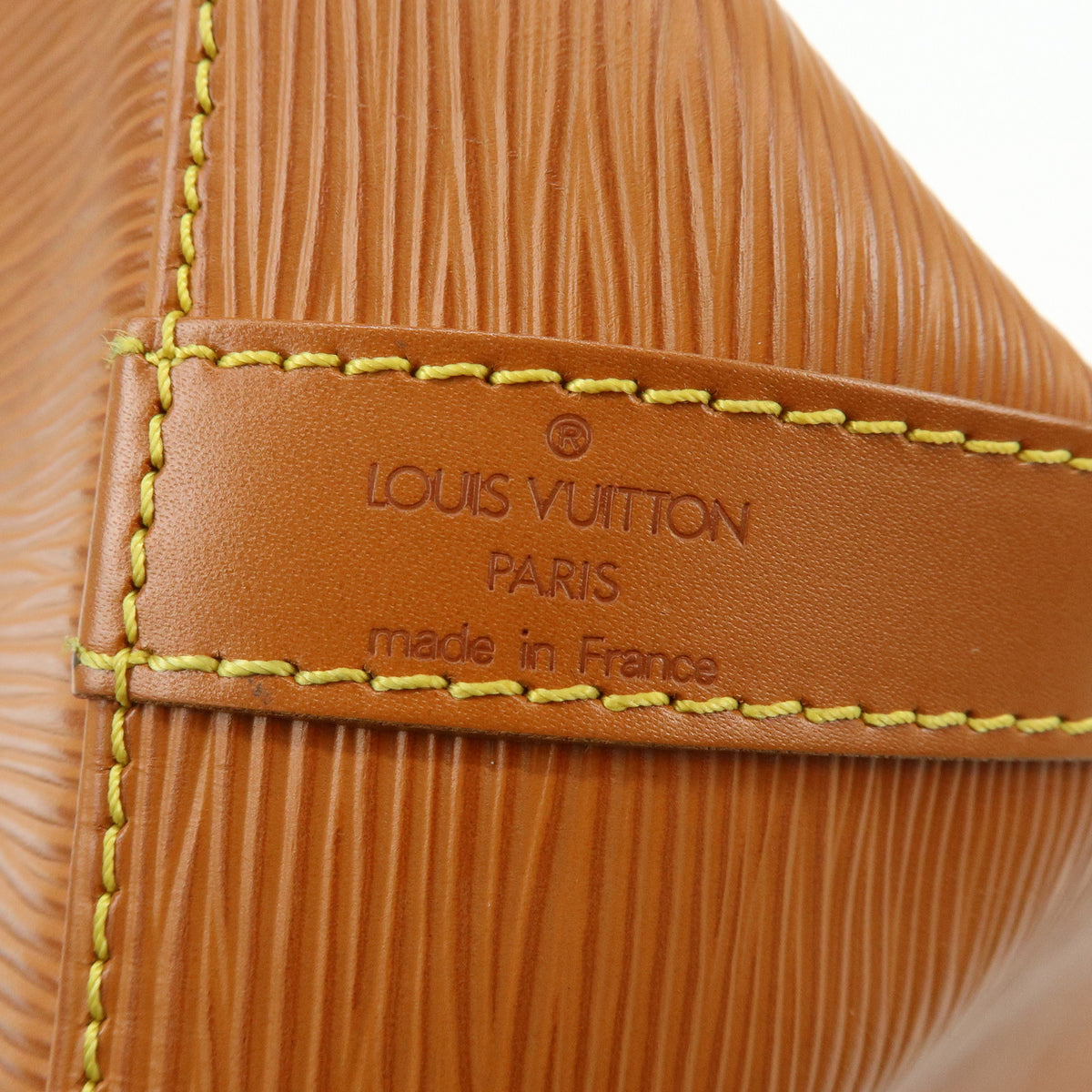 Louis Vuitton Epi Leather Petit Noe Shoulder Bag Zipang Gold M44108