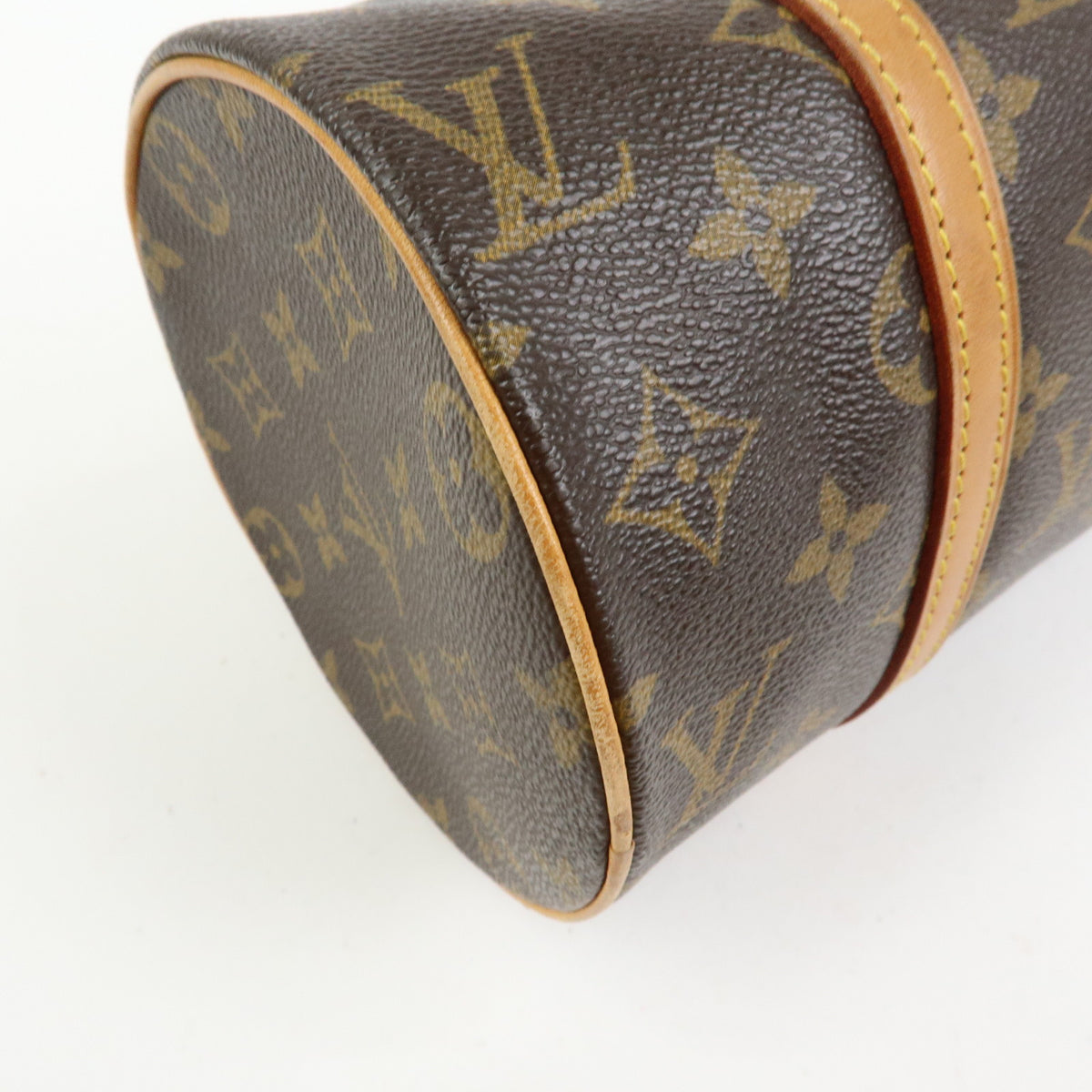 Louis Vuitton Monogram Papillon 26 Hand Bag Brown M51386