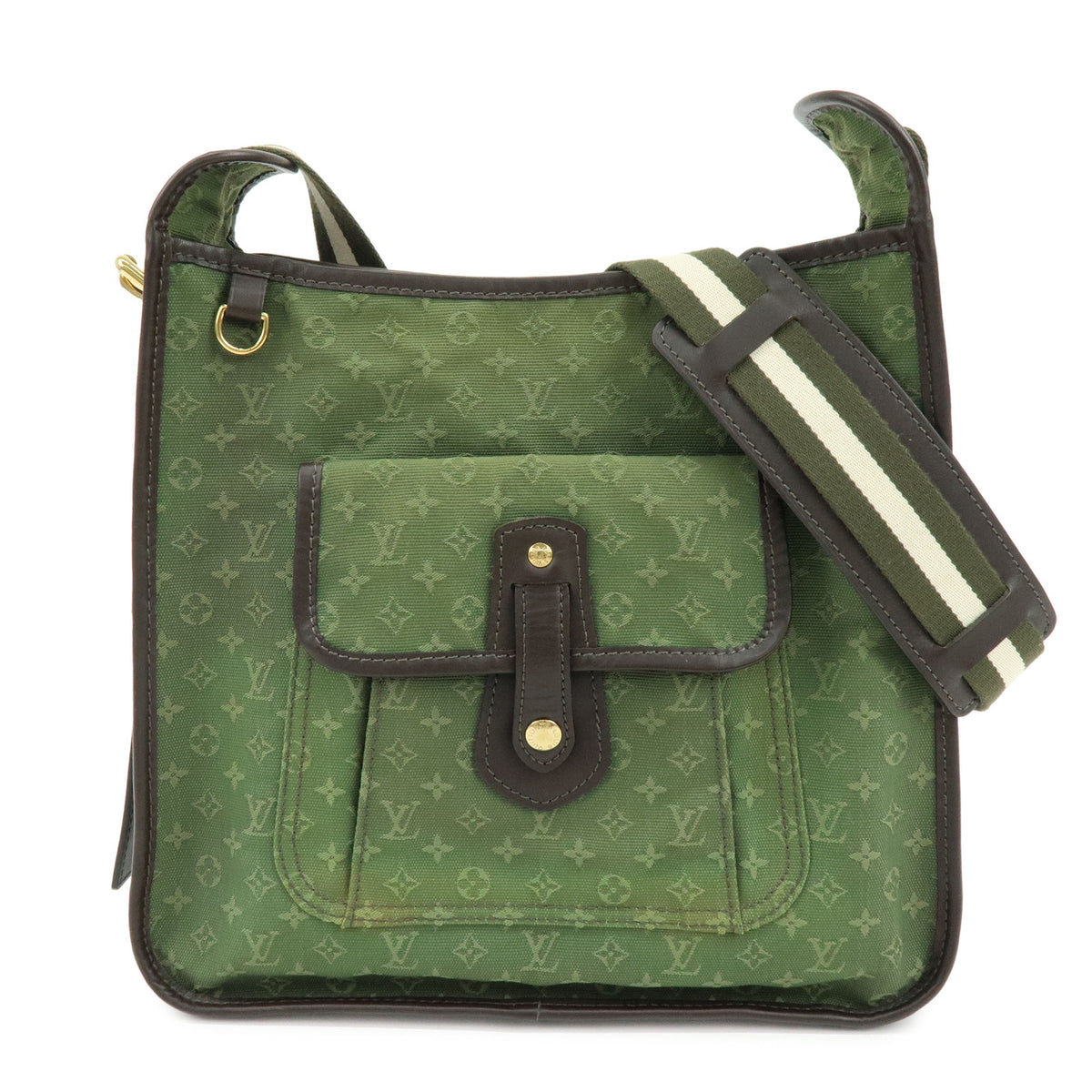 Louis Vuitton Monogram Mini Buzzas Marie Kate Shoulder Bag Khaki M92322