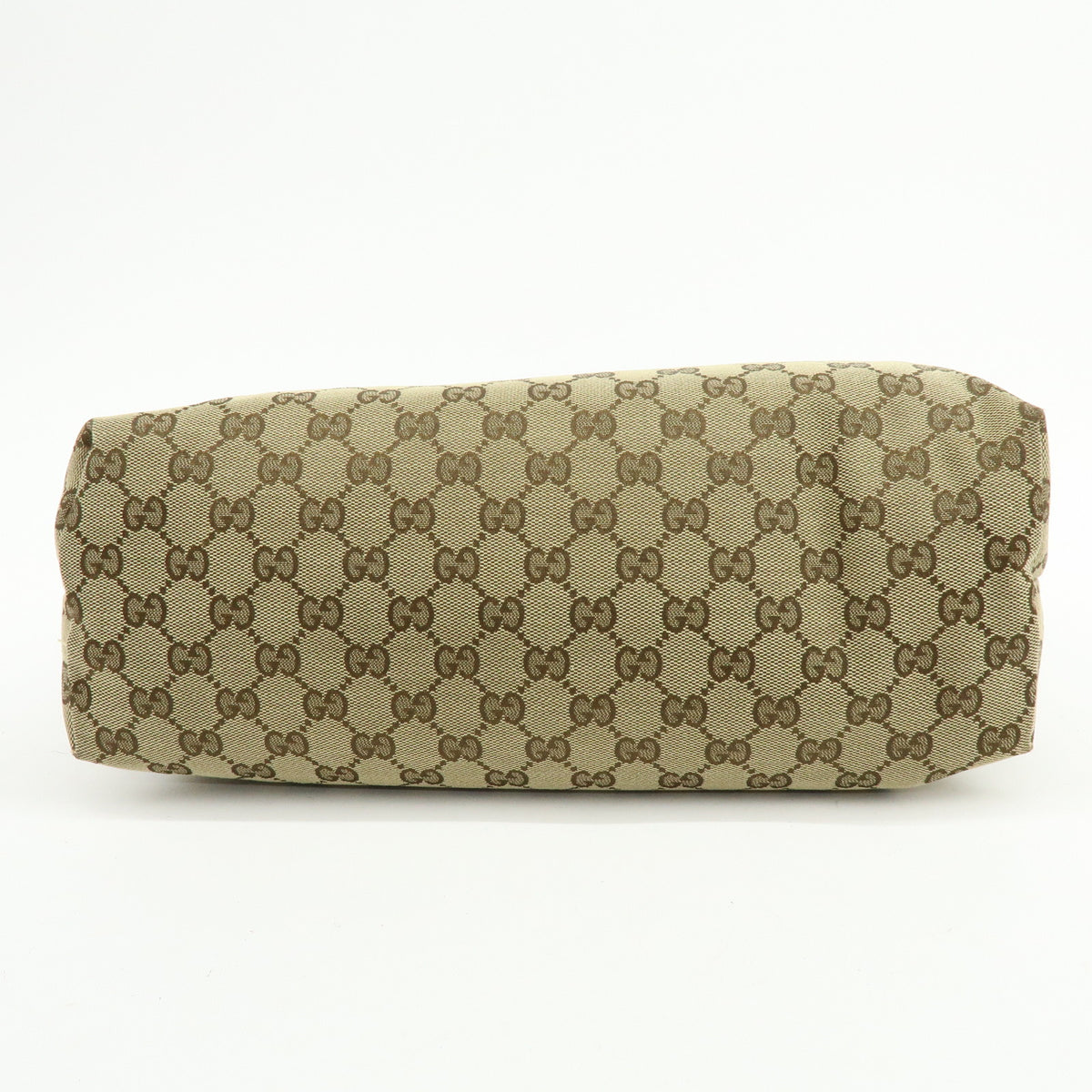 GUCCI Sherry GG Canvas Leather Shoulder Bag Crossbody Bag Beige 189751