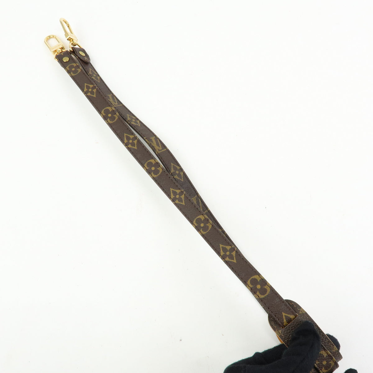 Louis Vuitton Monogram Canvas Shoulder Strap 100cm J75011