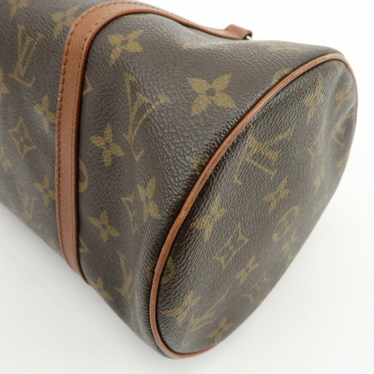 Louis Vuitton Monogram Papillon 30 Hand Bag Brown M51365