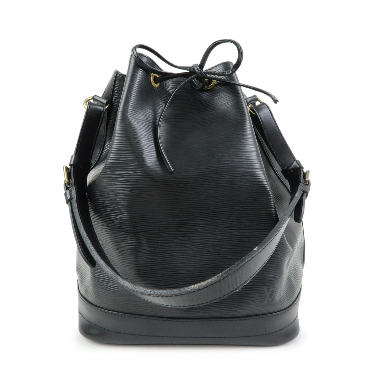 Louis Vuitton Epi Noe Leather Shoulder Bag Hand Bag Noir Black M59002
