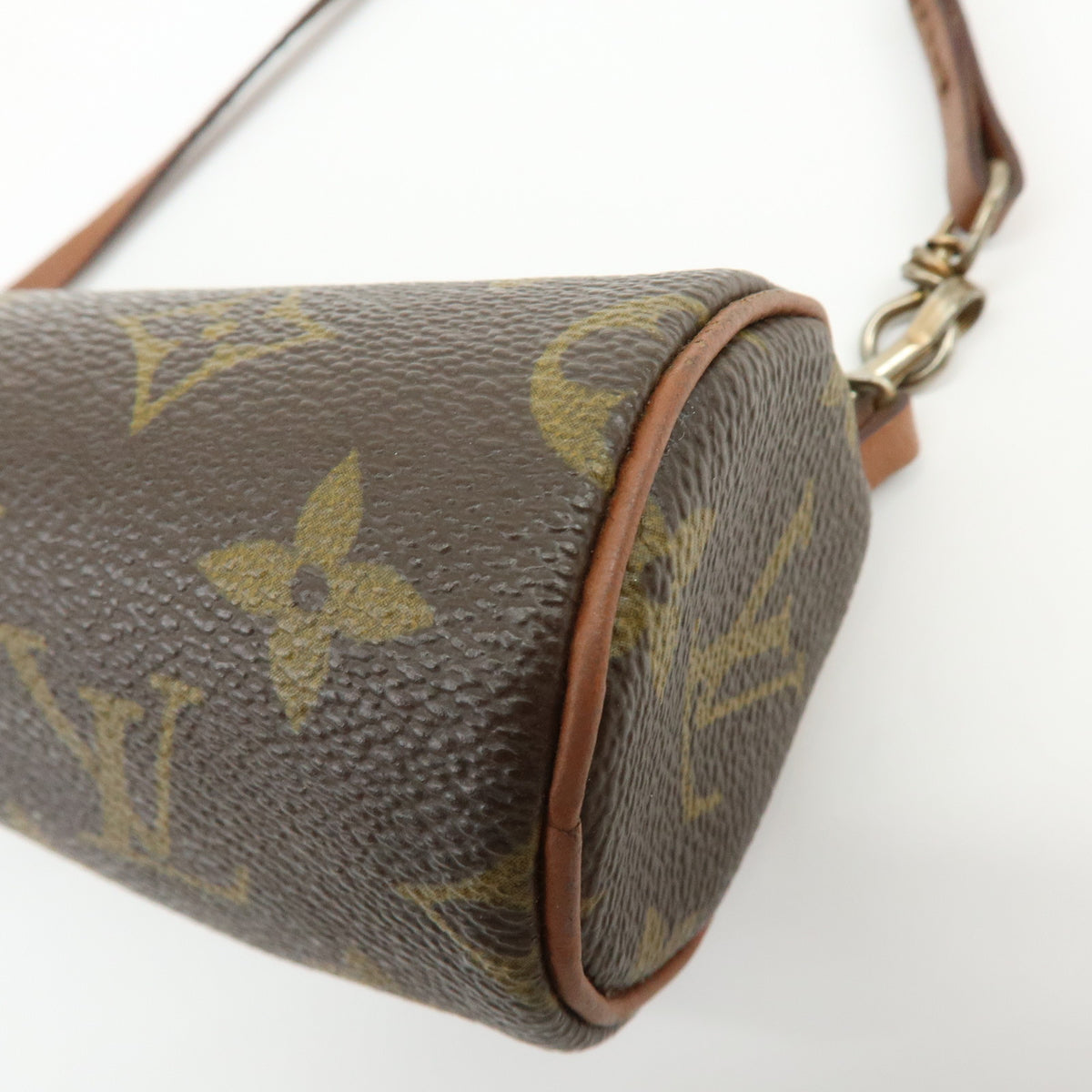 Louis Vuitton Monogram Mini Pouch for Papillon Bag Brown