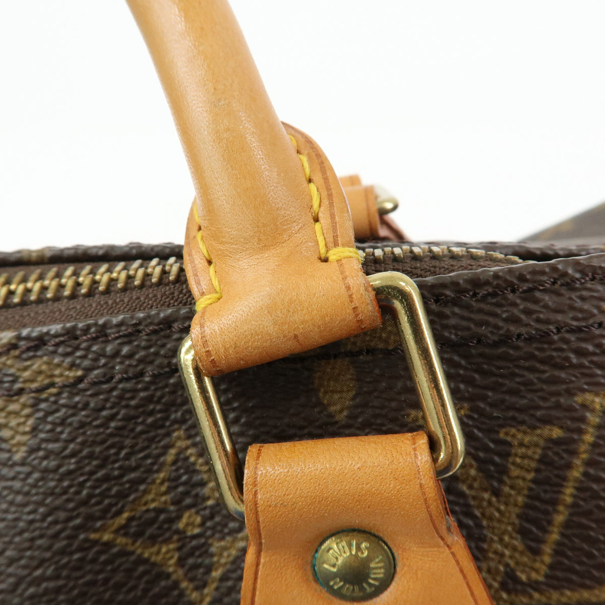 Louis Vuitton Monogram Speedy 40 Hand Bag Boston Bag Brown M41522