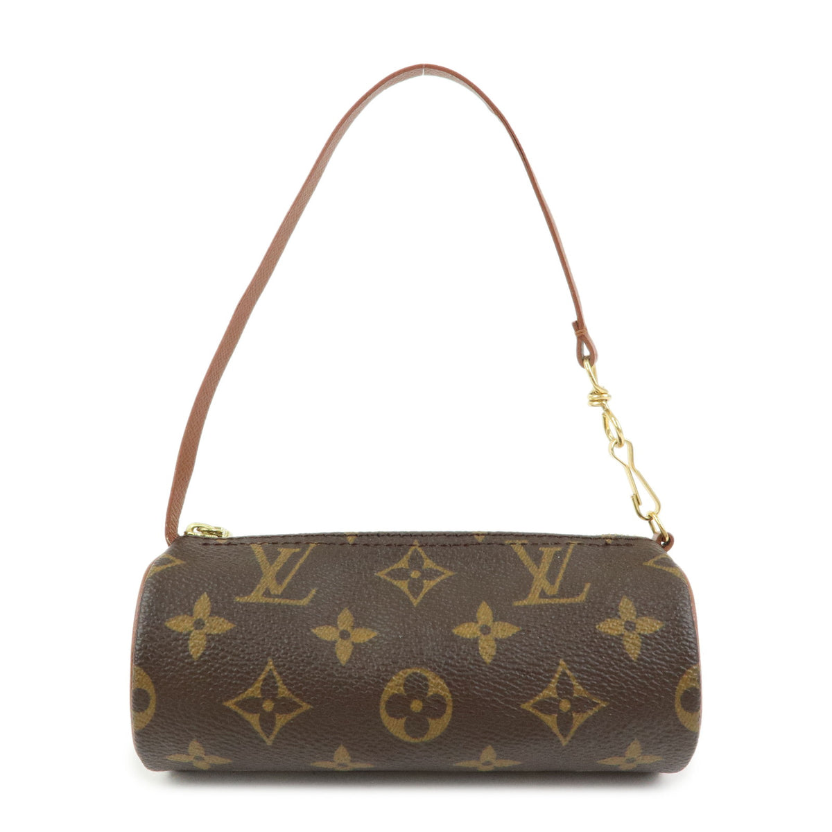 Louis Vuitton Monogram Mini Pouch for Papillon Bag Brown