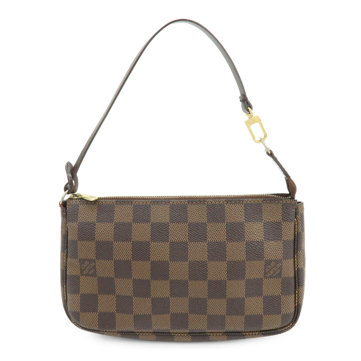 Louis Vuitton Damier Ebene Pochette Accessoires Hand Bag Brown N51985