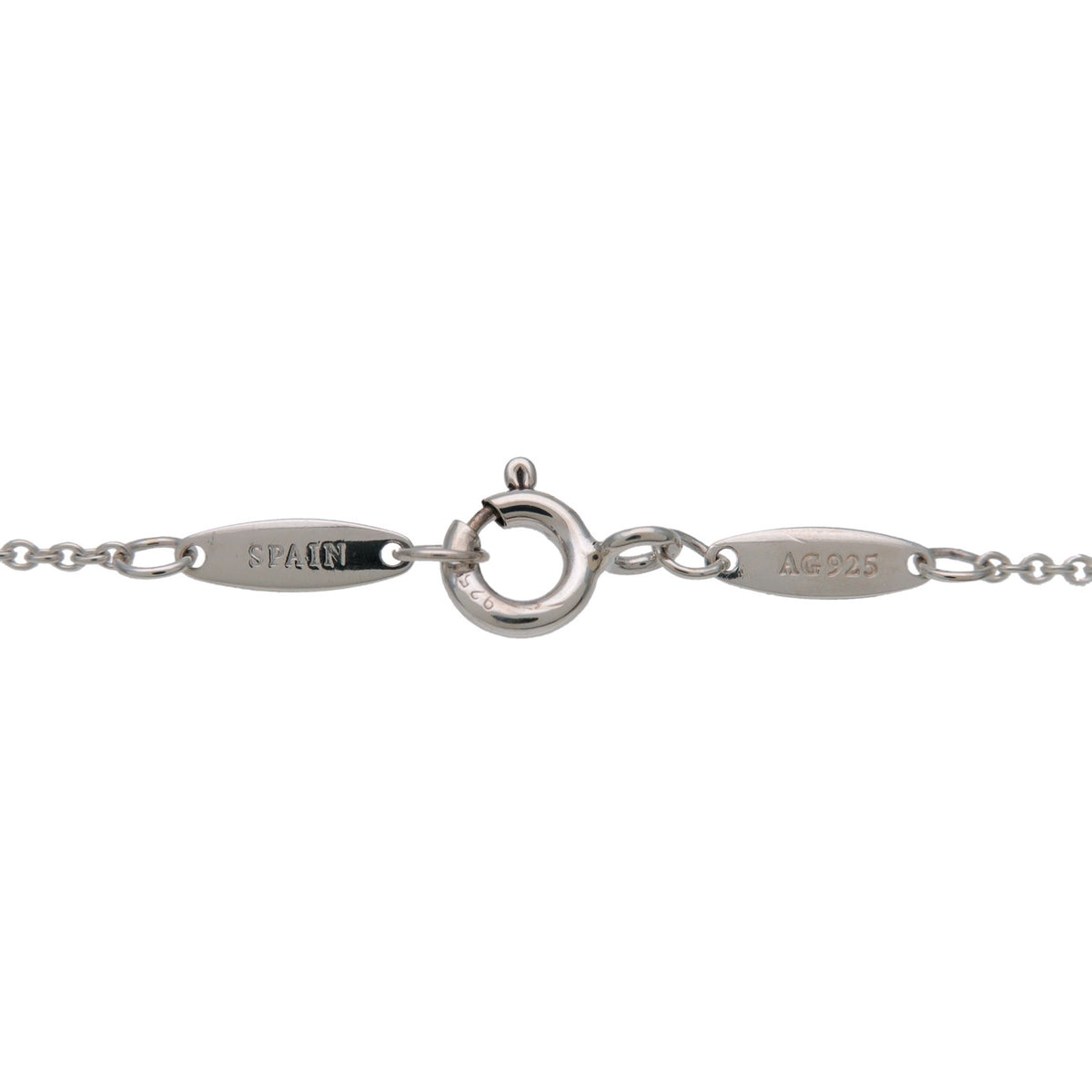 Tiffany ＆ Co Color By The Yard Necklace SV925 Pink Sapphire Silver