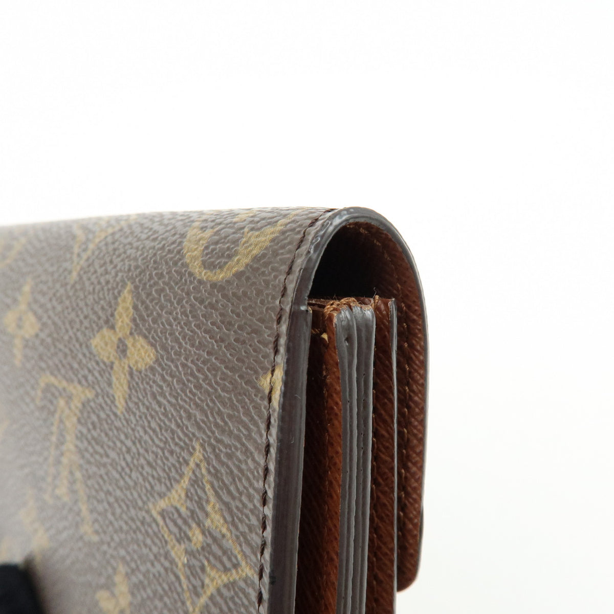 Louis Vuitton Monogram Portefeuille Accordion Long Wallet Brown M58008