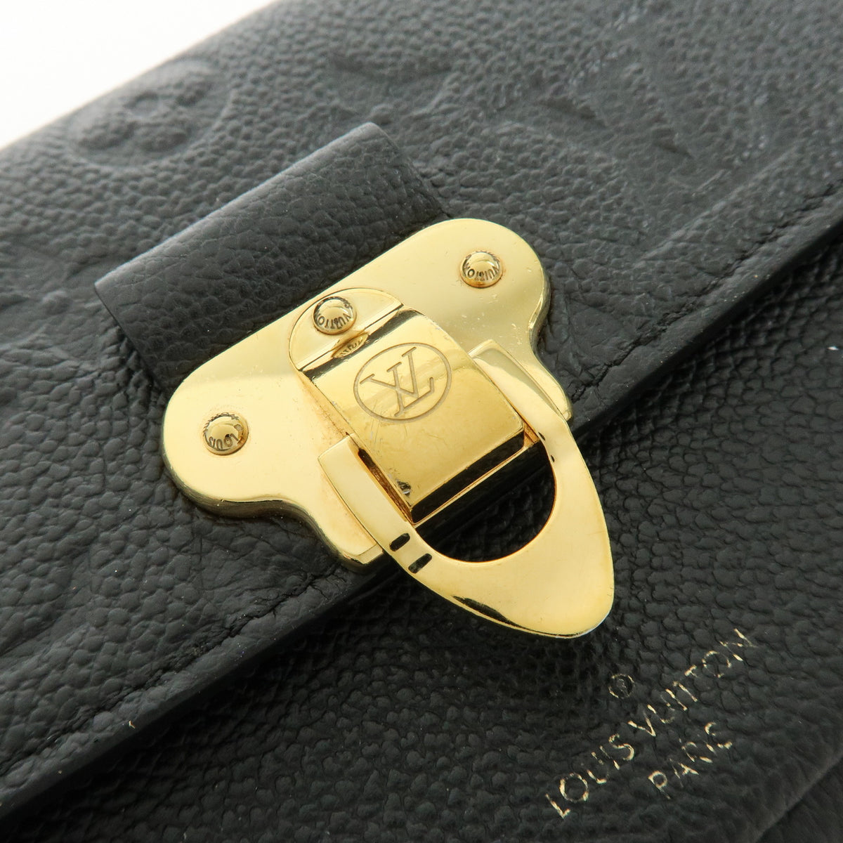Louis Vuitton Monogram Empreinte Portefeuille Vavin Chain Wallet M67839