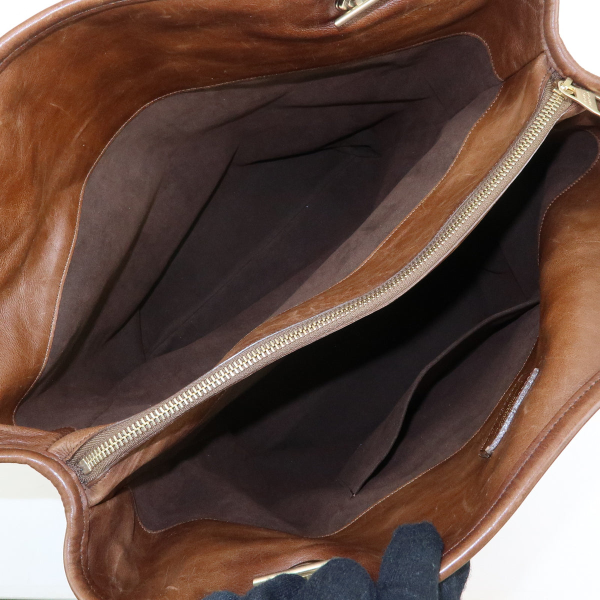 Louis Vuitton Paris Souple Wish Leather Shoulder Bag Brown M95830