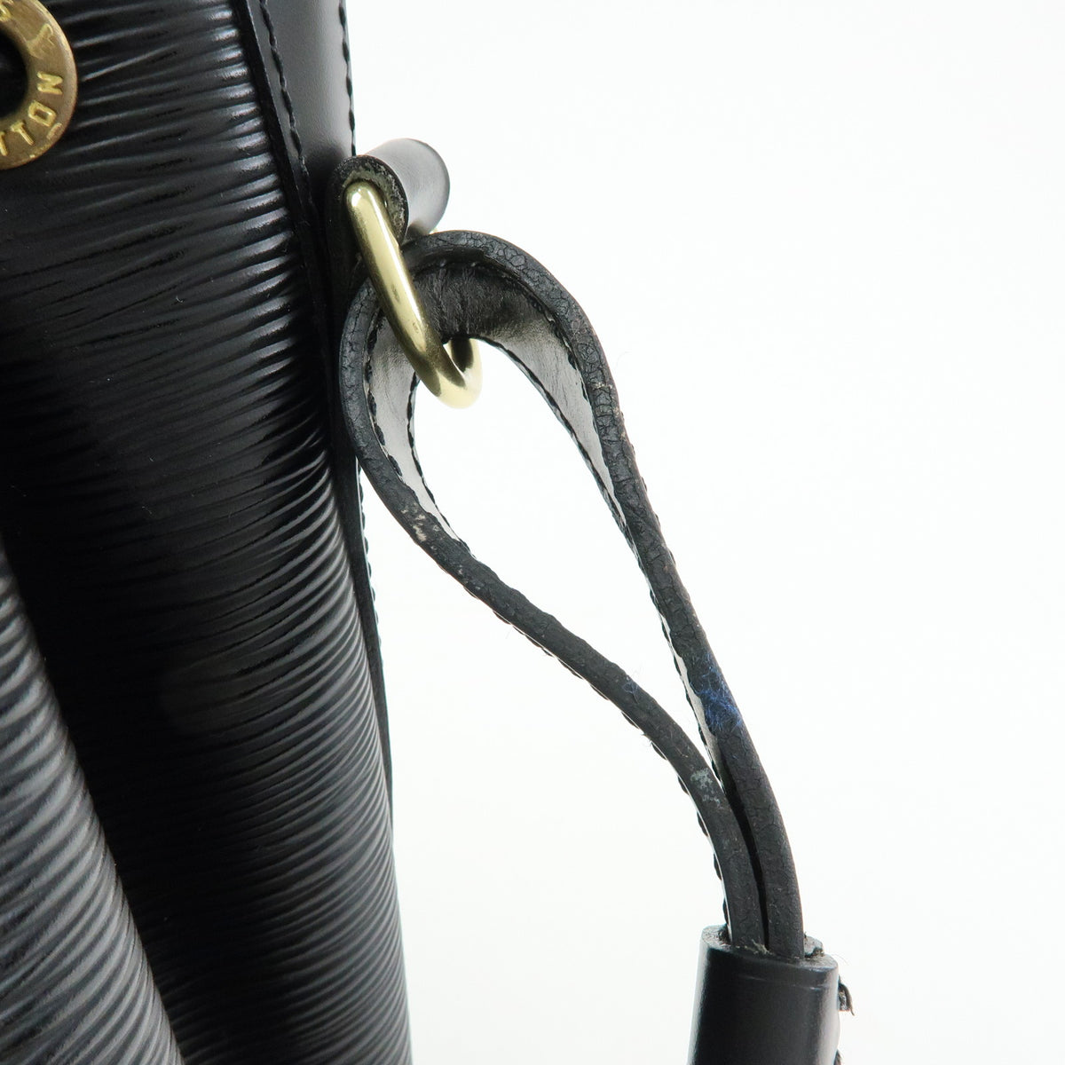 Louis Vuitton Epi Petit Noe Leather Shoulder Bag Noir Black M59012