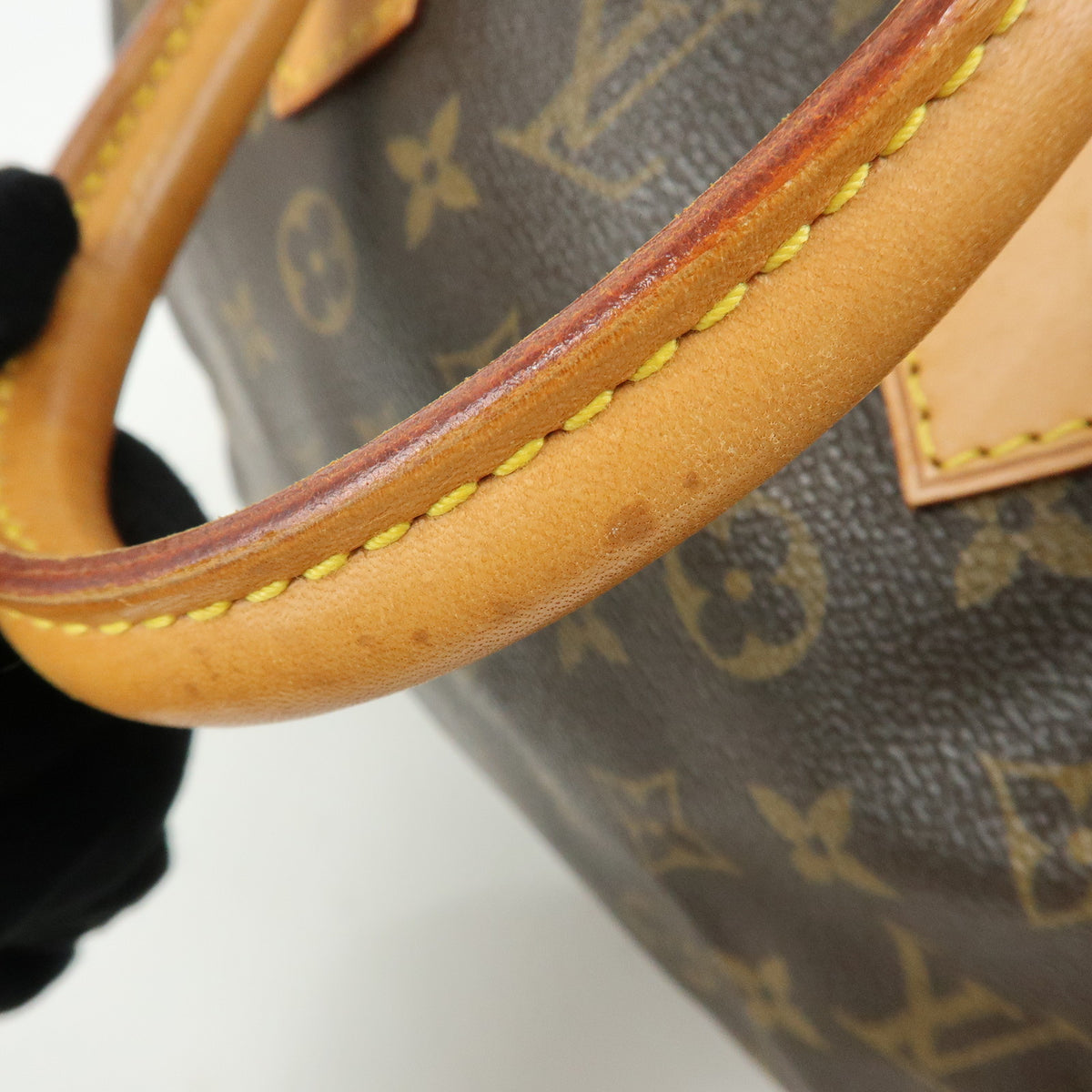 Louis Vuitton Monogram Speedy 25 Boston Bag Hand Bag Brown M41528