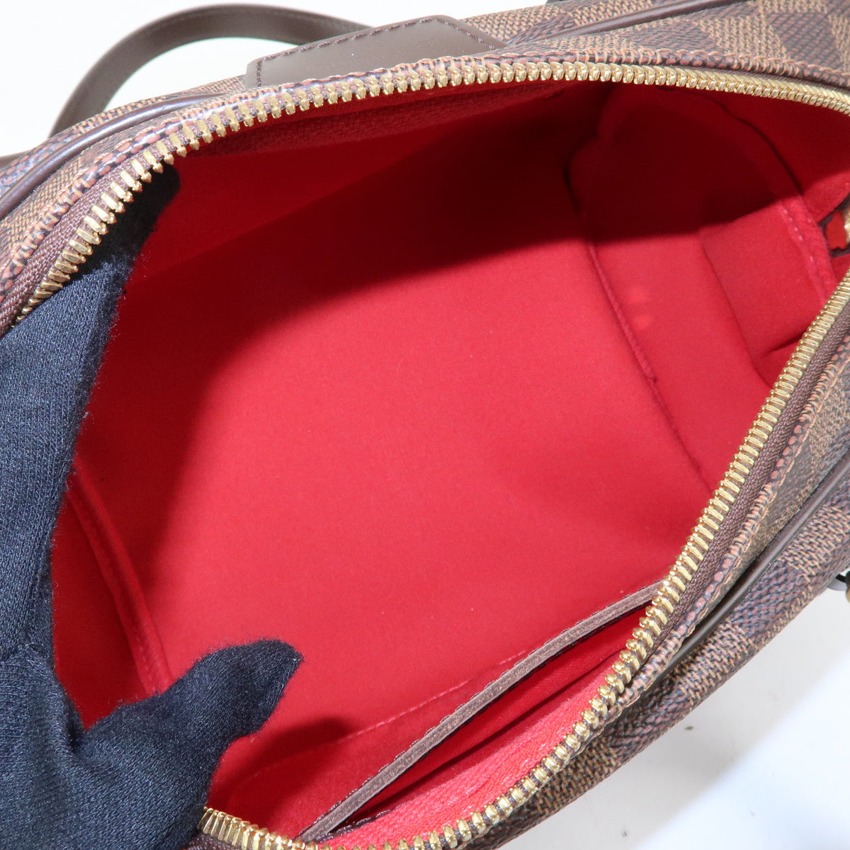 Louis Vuitton Damier Ebene Rivington PM Shoulder Bag Hand Bag N41157