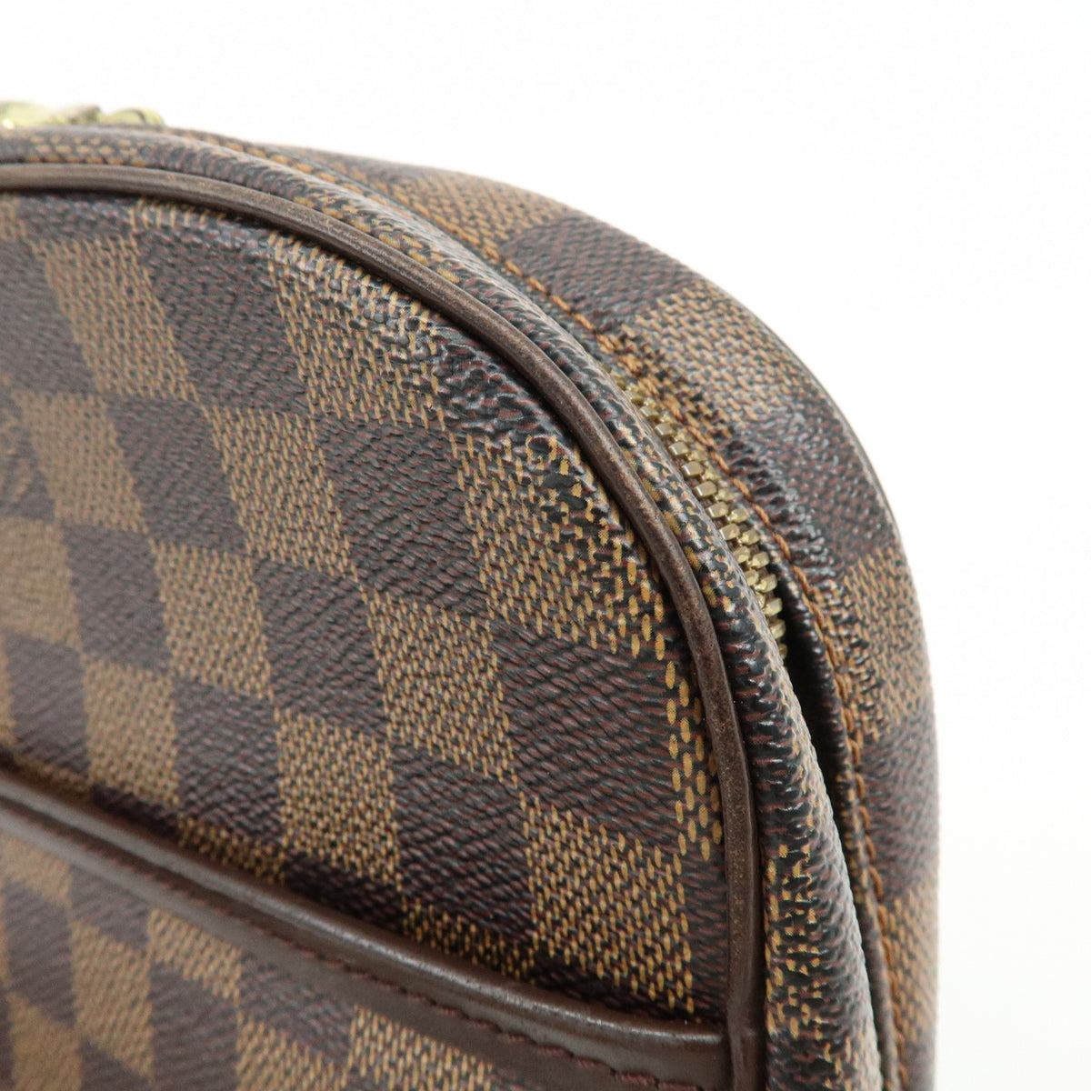 Louis Vuitton Damier Ipanema PM Shoulder Bag Damier Ebene N51294