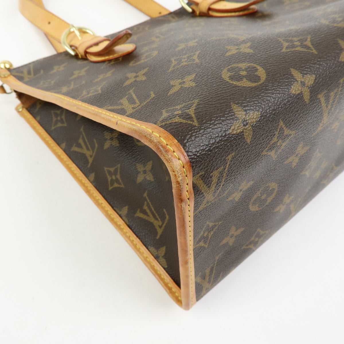 Louis Vuitton Monogram Popincourt Haut Shoulder Bag Brown M40007