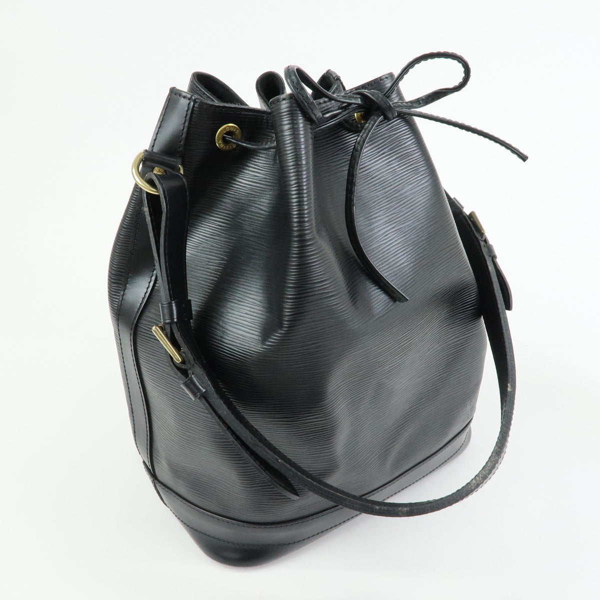 Louis Vuitton Epi Noe Leather Shoulder Bag Hand Bag Noir Black M59002
