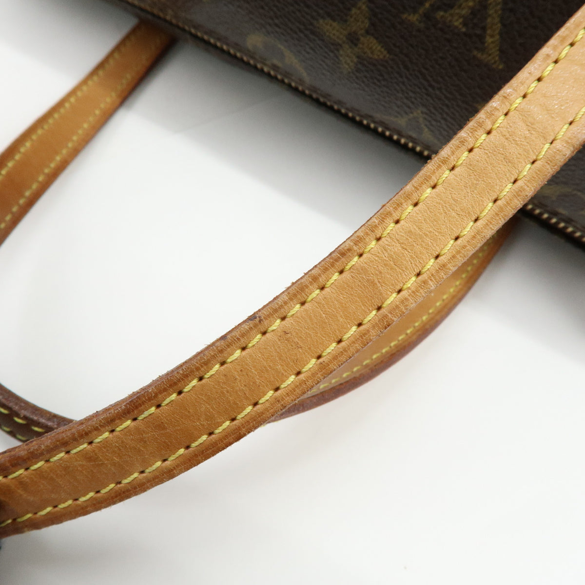 Louis Vuitton Monogram Papillon 26 Hand Bag Old Style Brown M51366
