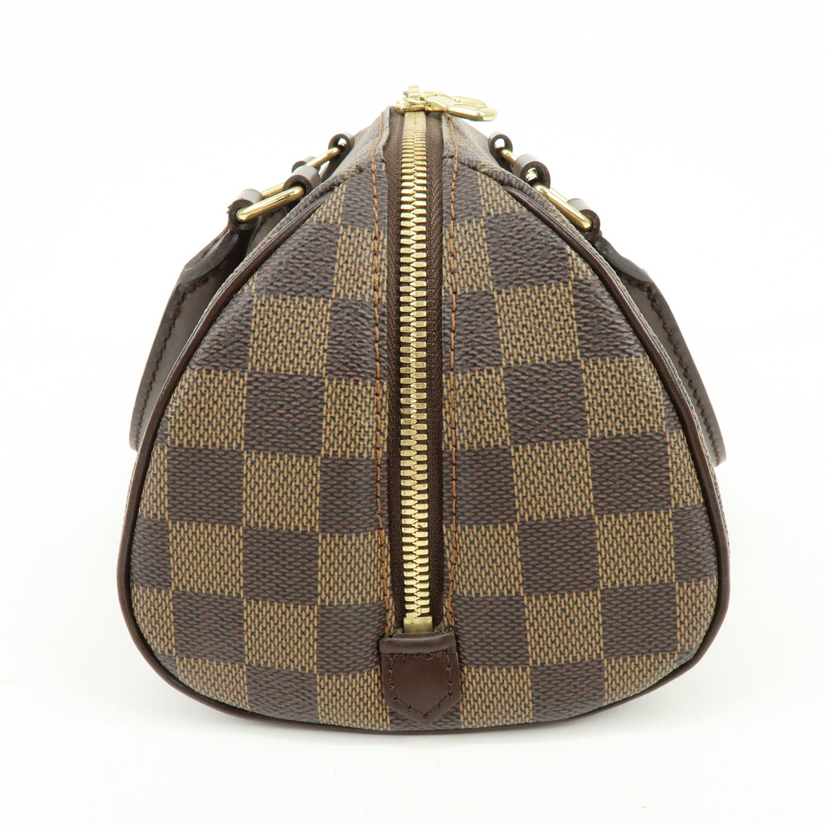 Louis Vuitton Damier Ebene Rivera Mini Hand Bag Brown N41436