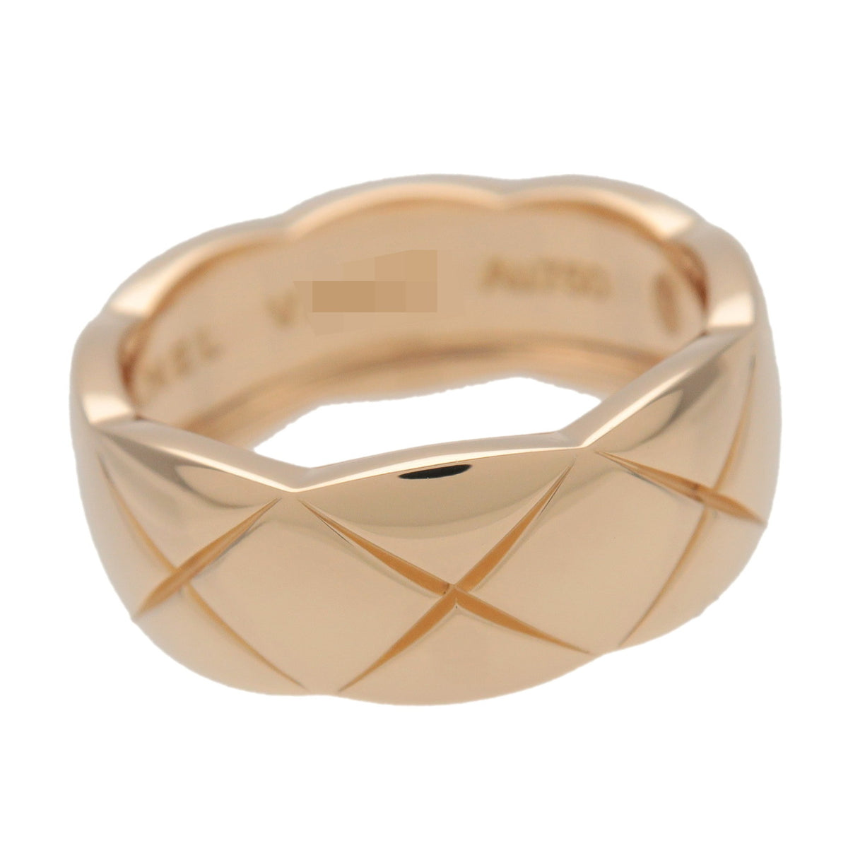 CHANEL COCO Crush Medium Ring #47 K18 750YG Yellow Gold US4.5 J10571