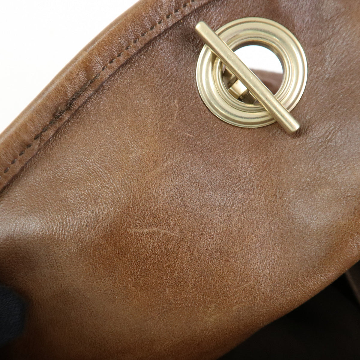 Louis Vuitton Paris Souple Wish Leather Shoulder Bag Brown M95830