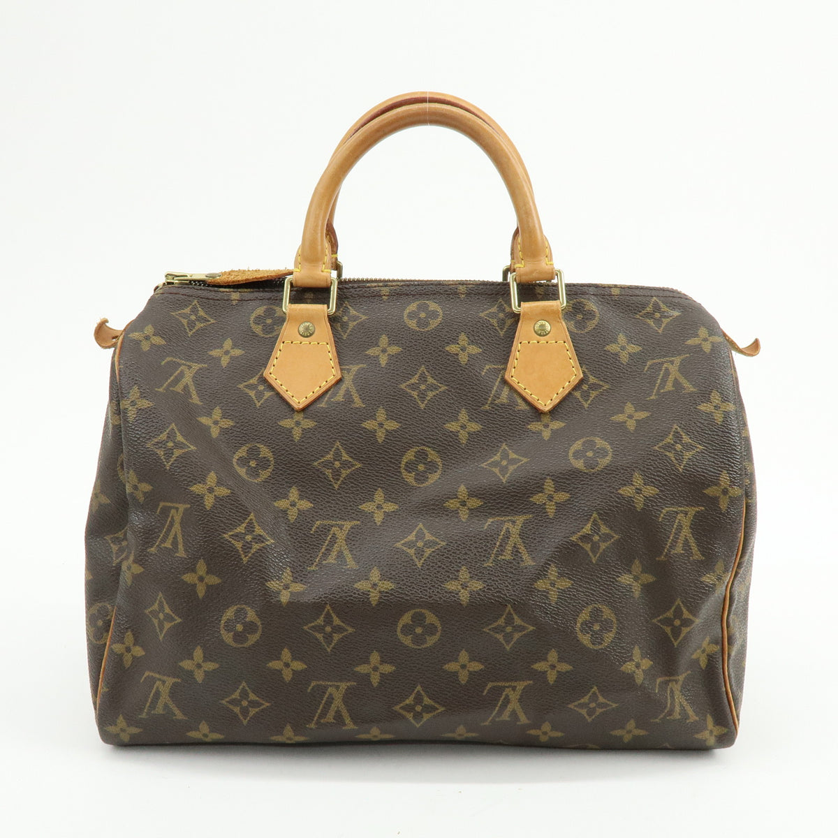 Louis Vuitton Monogram Speedy 30 Boston Bag Hand Bag Brown M41526