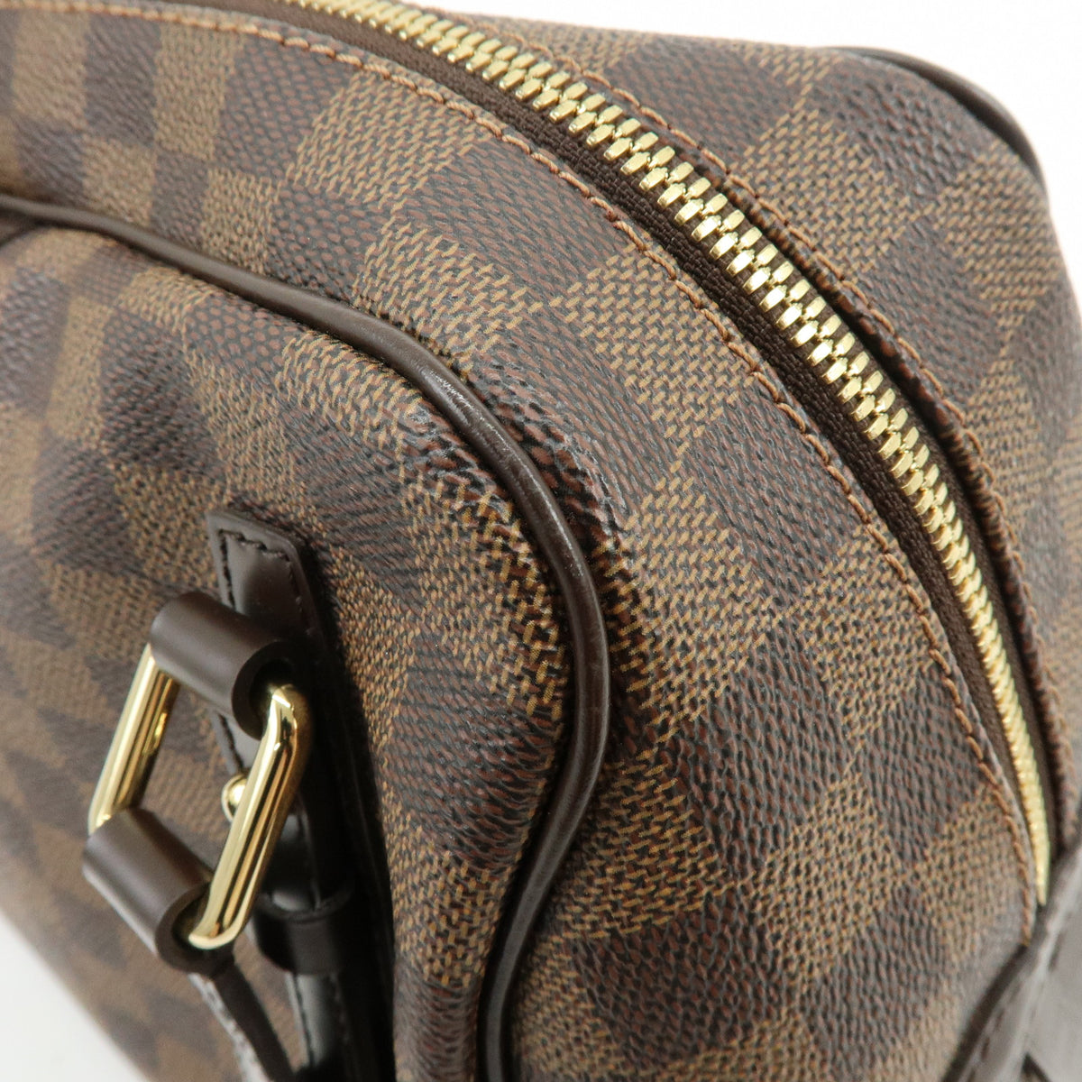 Louis Vuitton Damier Rivington GM Shoulder Bag Damier Ebene N41158