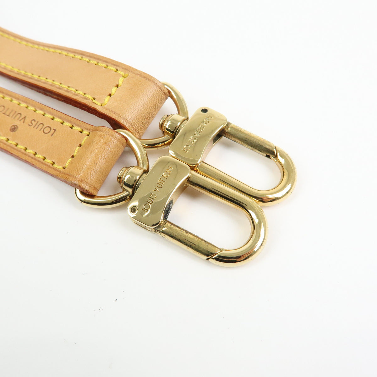 Louis Vuitton Nume Leather Shoulder Strap 100cm 1.6cm Natural J00142