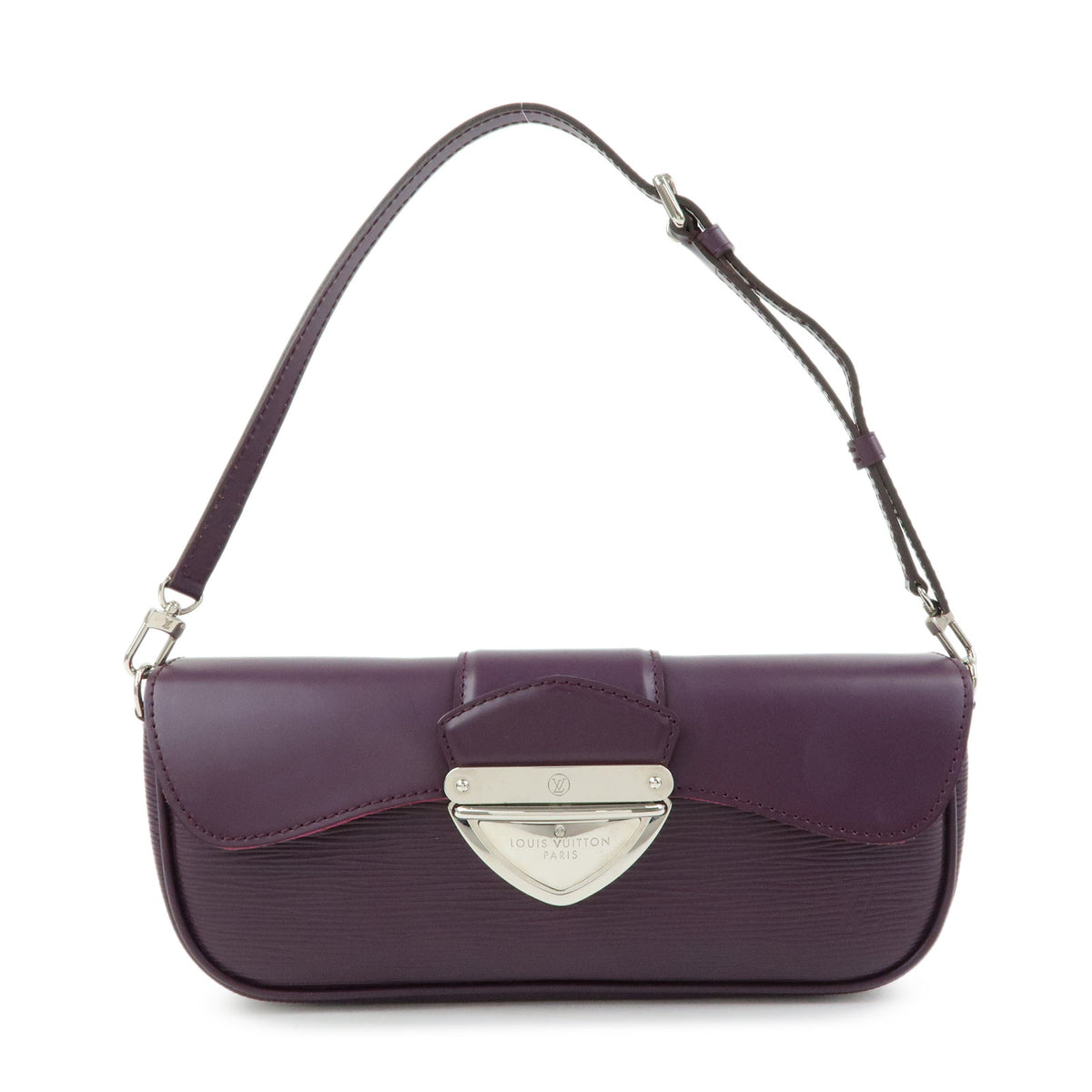 Louis Vuitton Epi Leather Pochette Montaigne Shoulder Bag Cassis M5929K
