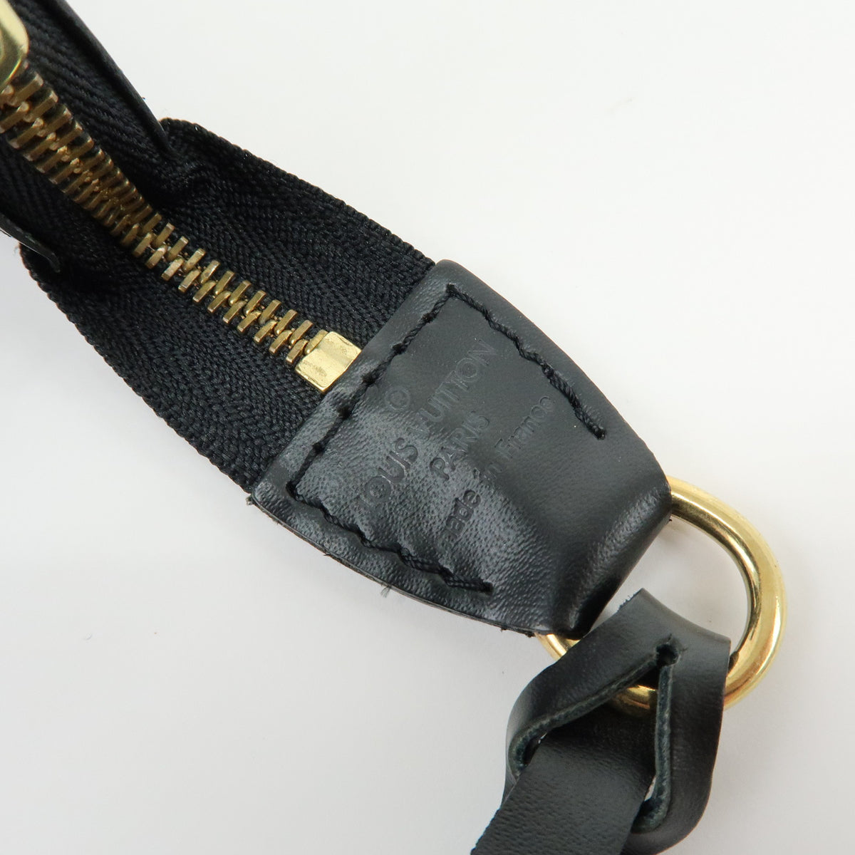 Louis Vuitton Epi Pochette Accessoires Leather Clutch Bag Noir M52942