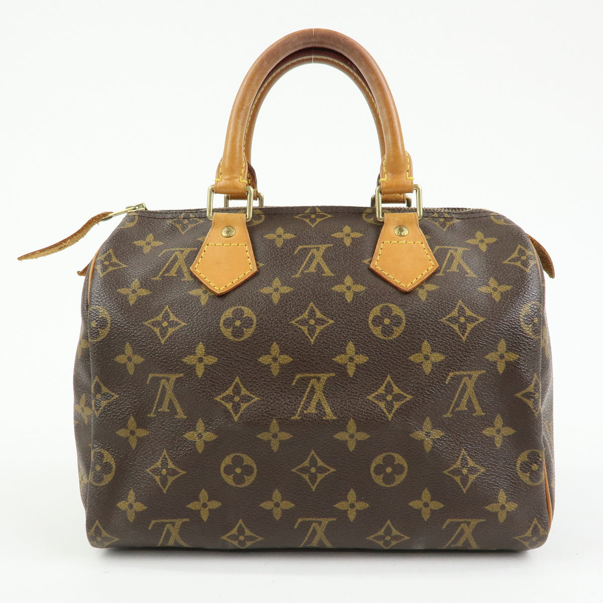 Louis Vuitton Monogram Speedy 25 Boston Bag Hand Bag Brown M41528