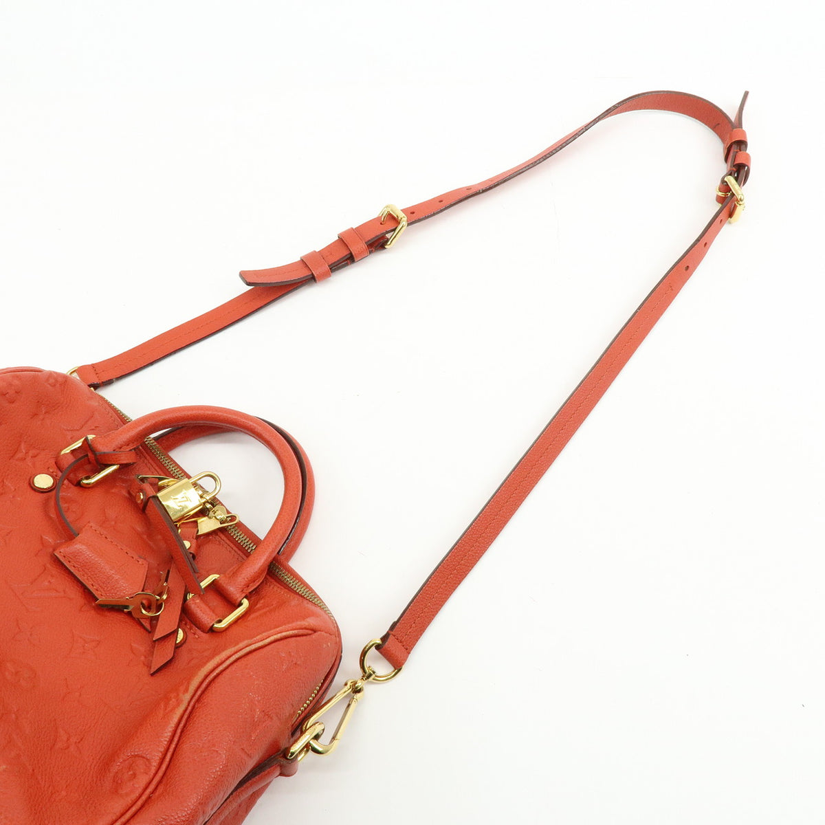 Louis Vuitton Monogram Empreinte Speedy Bandouliere 25 Orient M40758