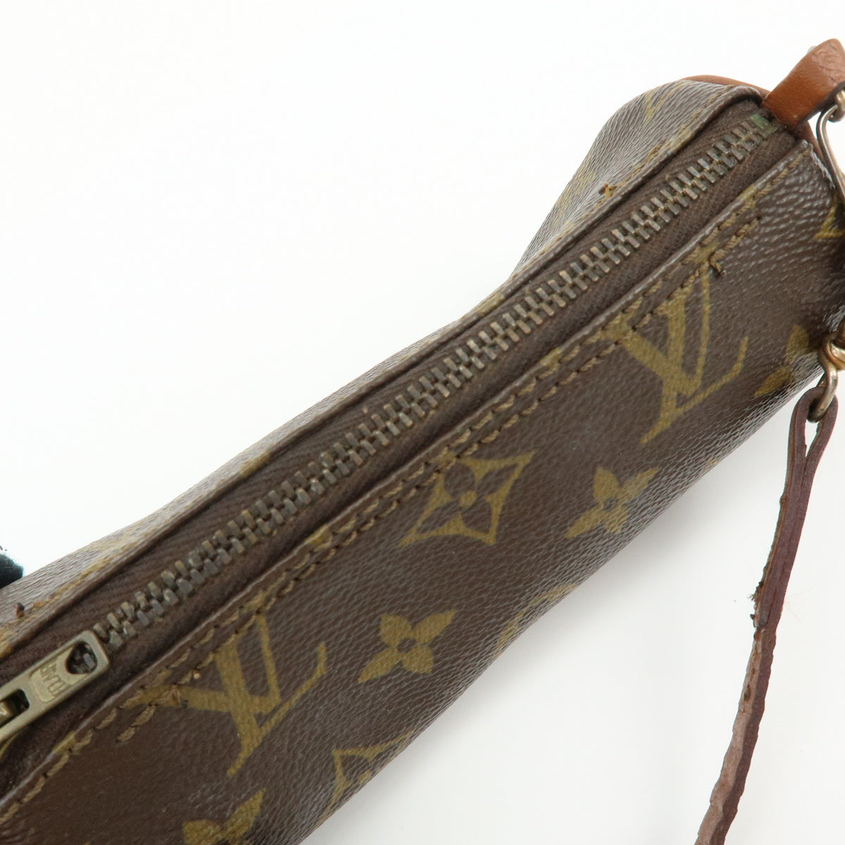 Louis Vuitton Monogram Mini Pouch for Papillon Bag Brown