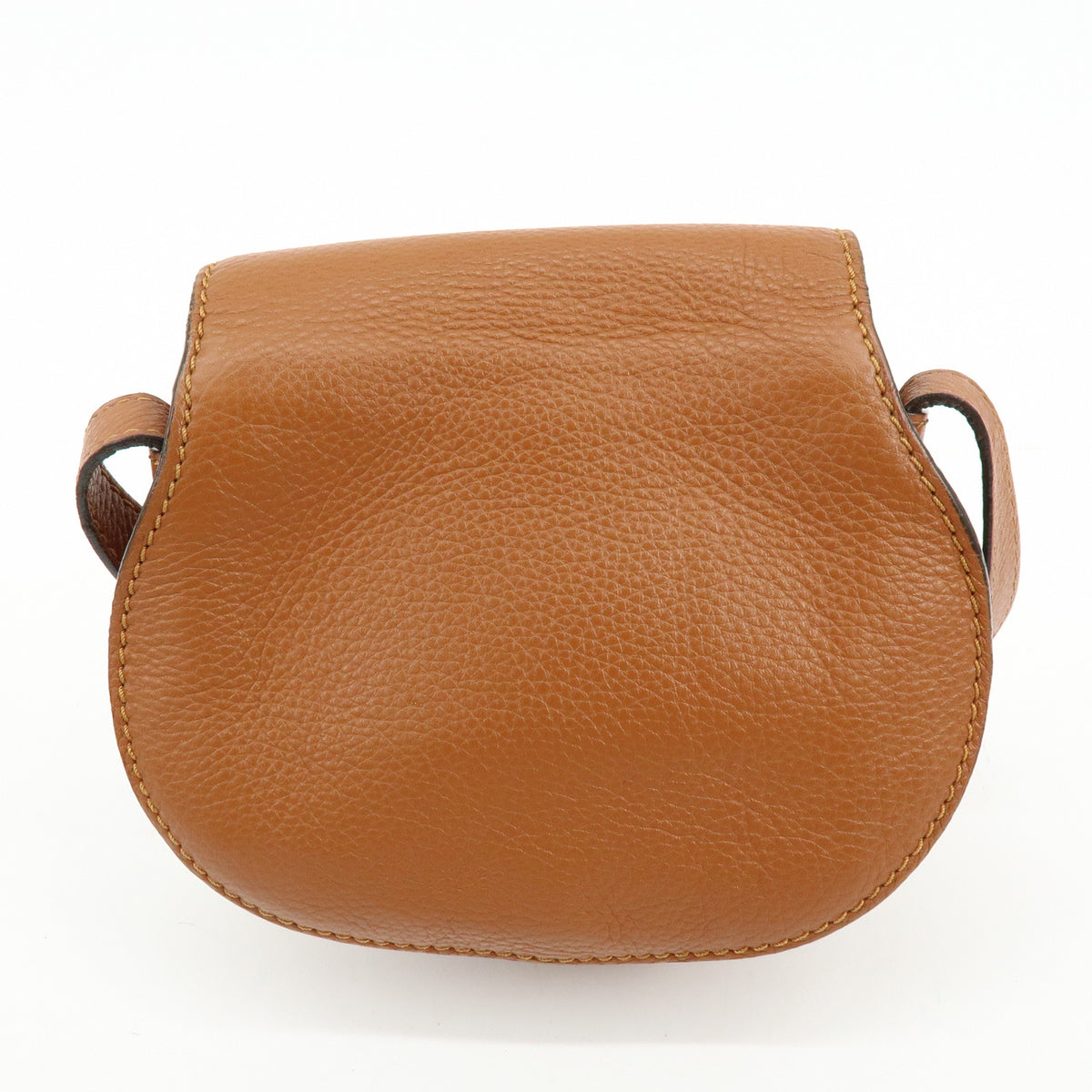 Chloe Mercy Leather Shoulder Bag Crossbody Bag Brown