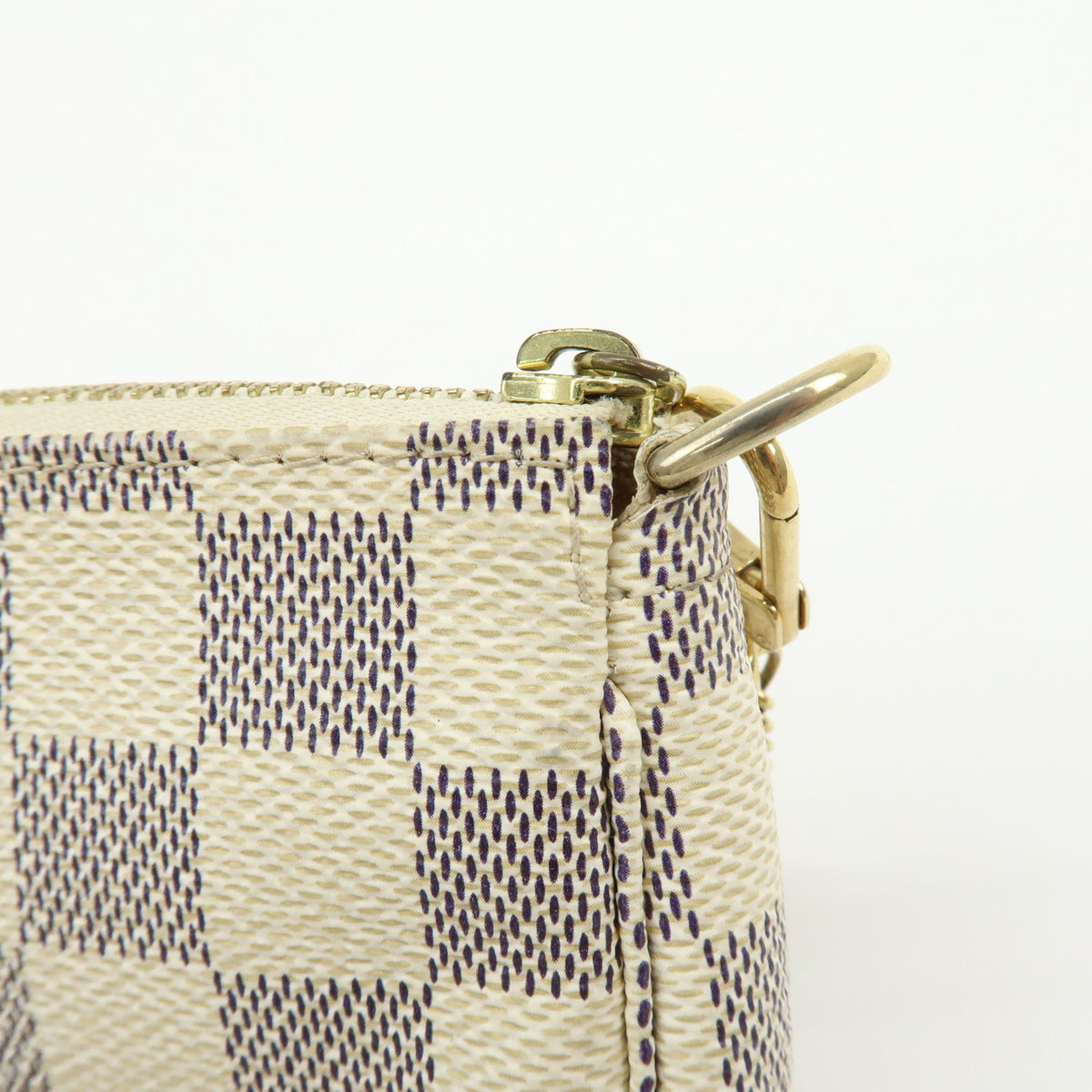 Louis Vuitton Damier Azur Mini Pochette Accesoire Pouch N58010
