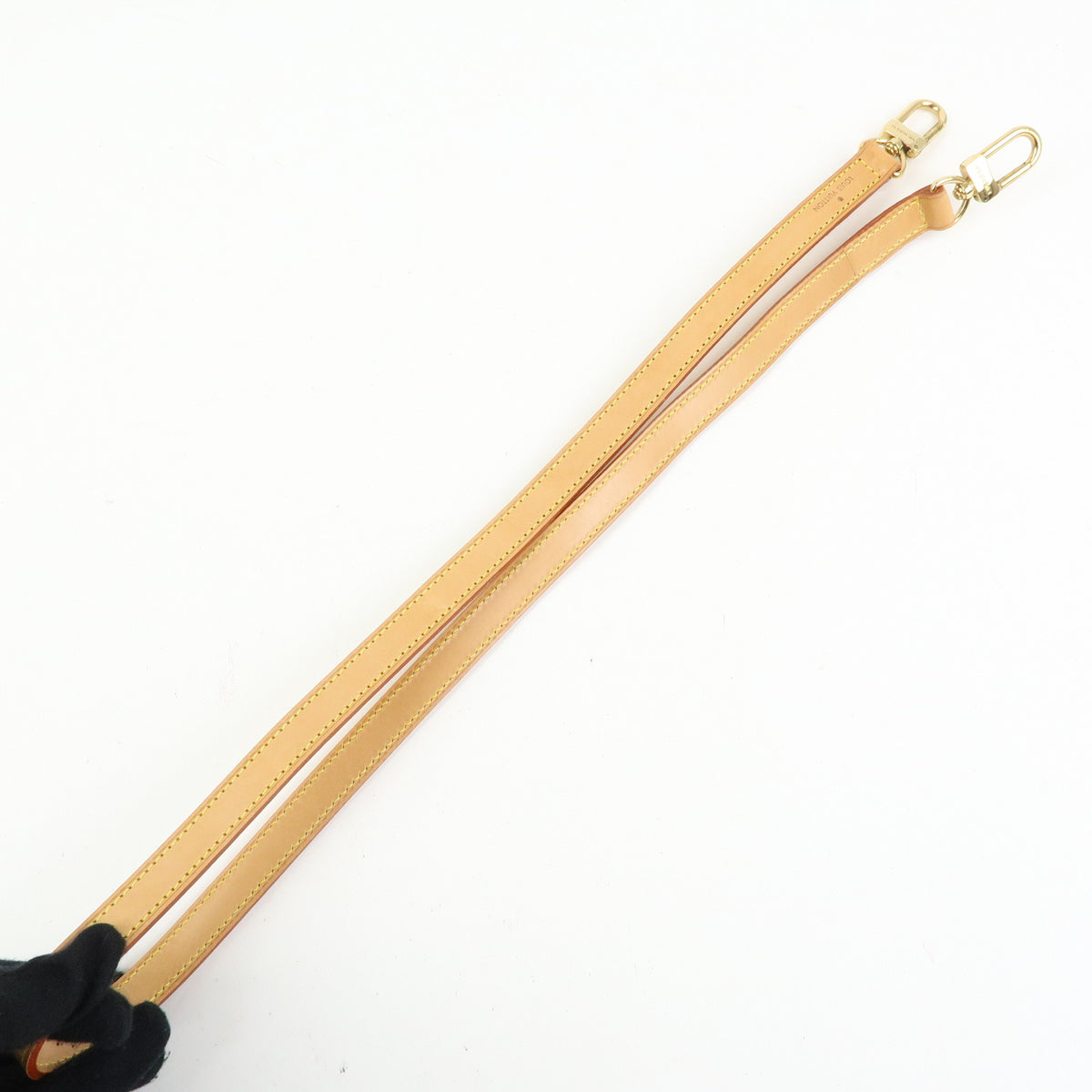 Louis Vuitton Nume Leather Shoulder Strap 100cm 1.6cm Natural J00142
