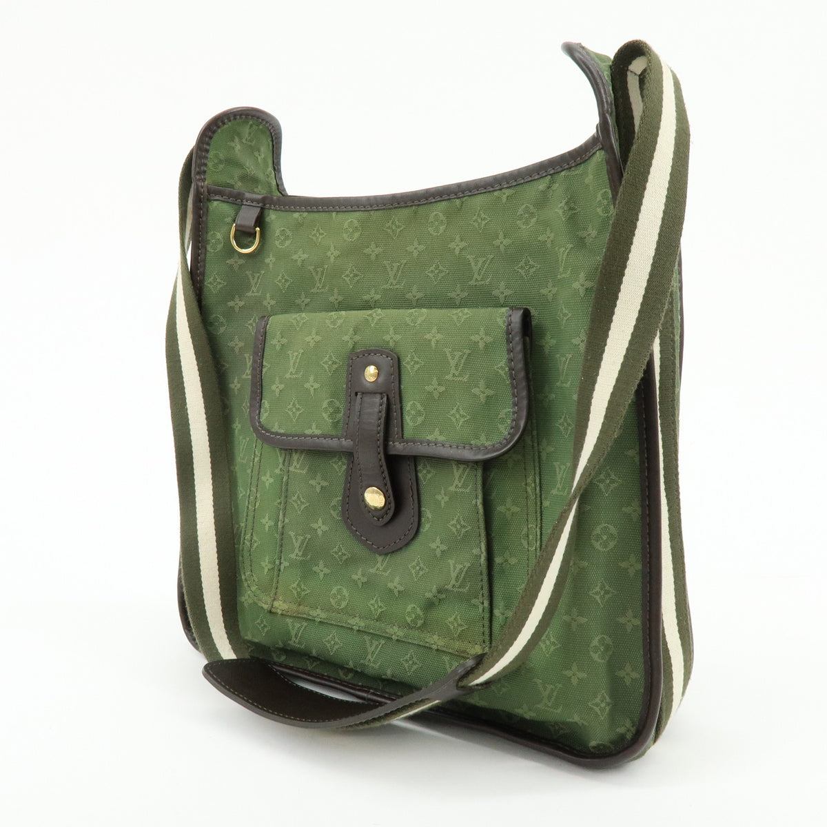 Louis Vuitton Monogram Mini Buzzas Marie Kate Shoulder Bag Khaki M92322