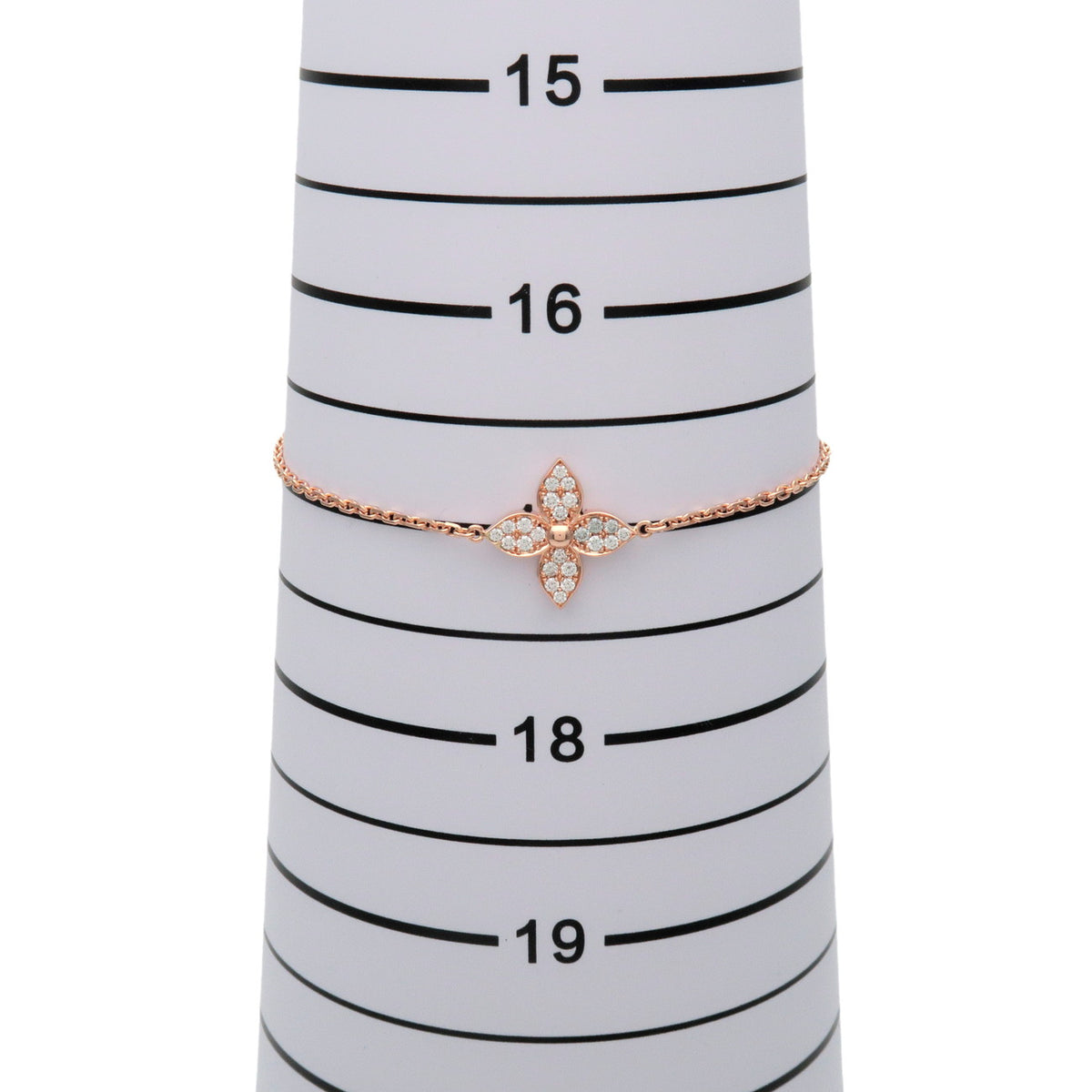 Louis Vuitton Idylle Star Blossom Diamond Bracelet K18 750PG Q95666