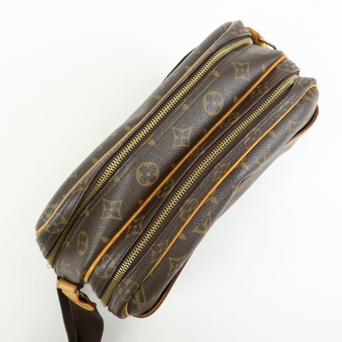 Louis Vuitton Monogram Reporter PM Shoulder Crossbody Bag M45254