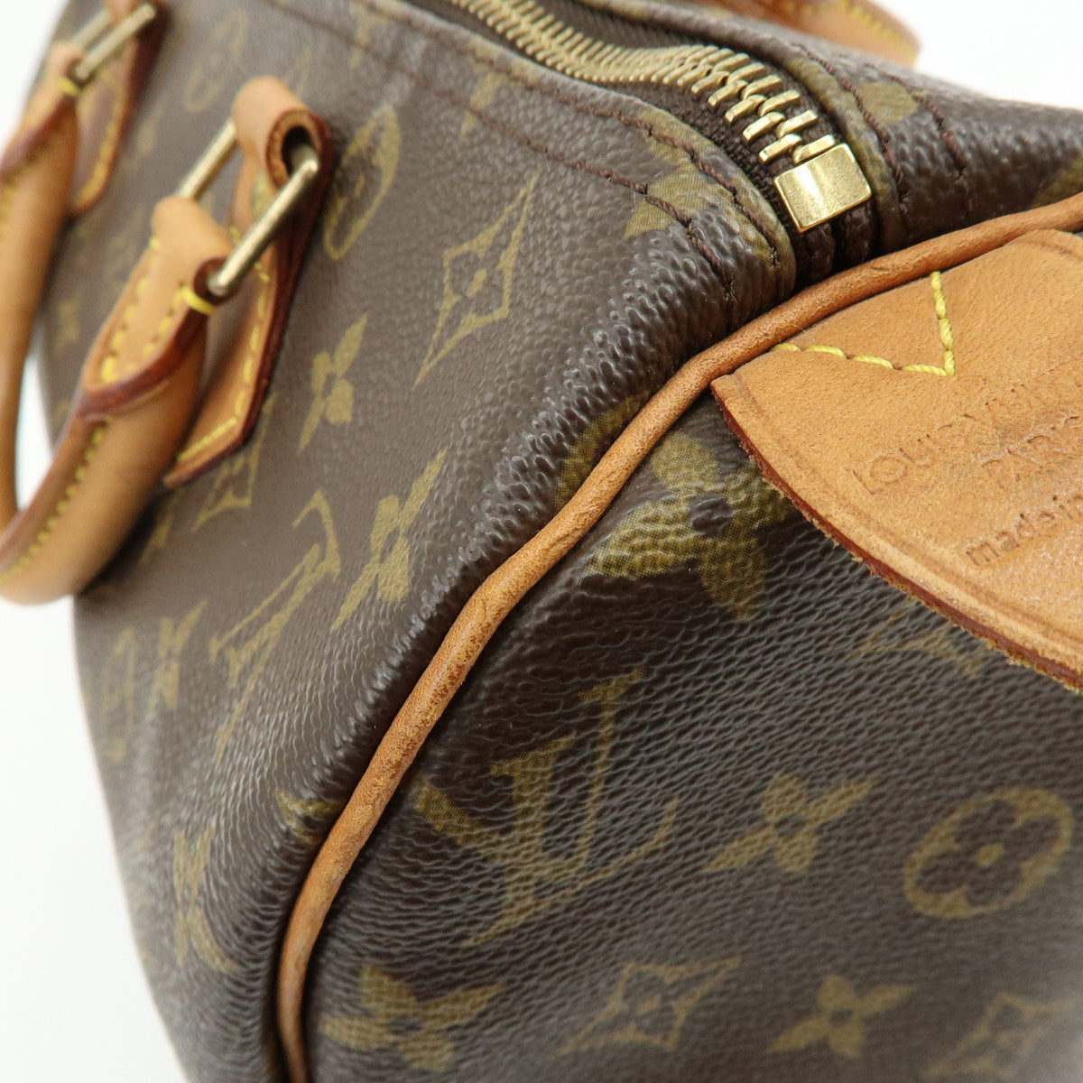 Louis Vuitton Monogram Speedy 30 Boston Bag Hand Bag Brown M41526