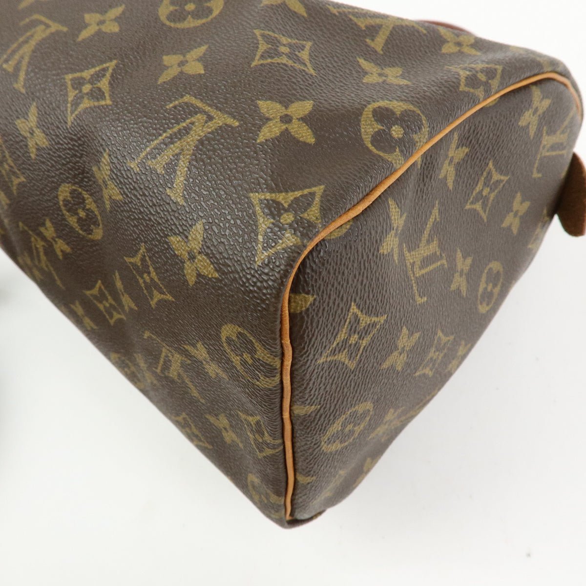 Louis Vuitton Monogram Speedy 25 Boston Bag Hand Bag Brown M41528