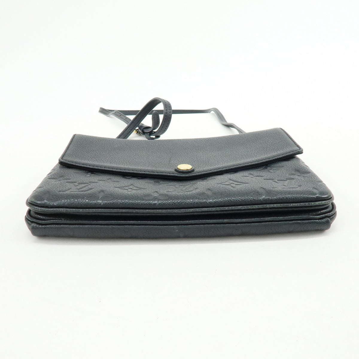 Louis Vuitton Monogram Empreinte Twice Shoulder Bag Noir M50258