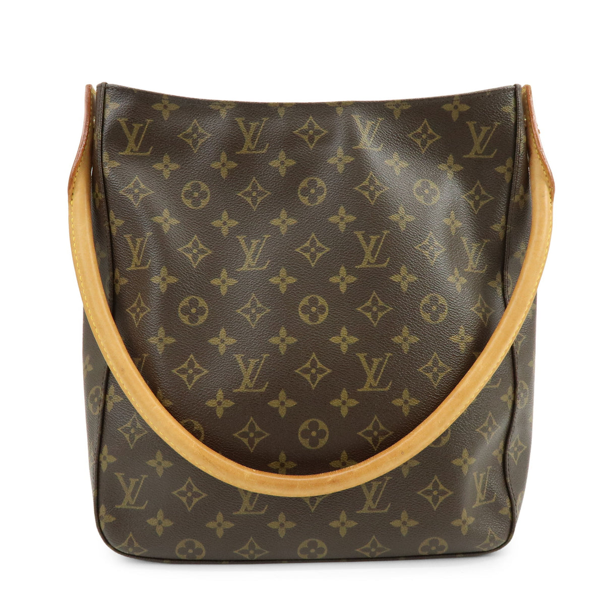 Louis Vuitton Monogram Looping GM Shoulder Bag Brown M51145