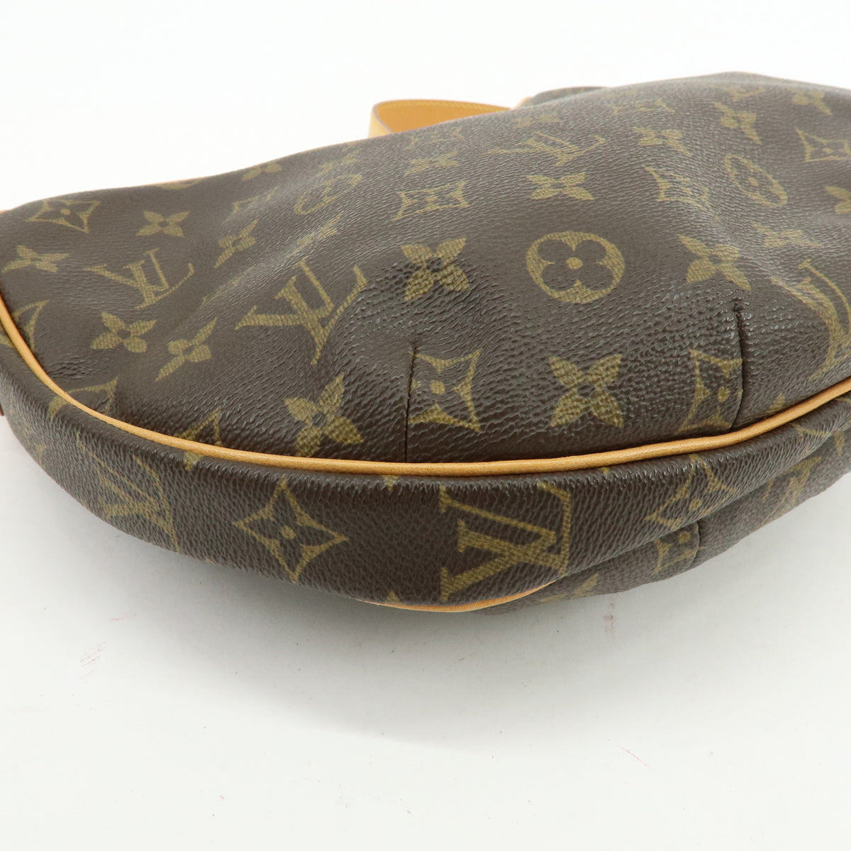 Louis Vuitton Monogram Croissant MM Shoulder Bag Brown M51512