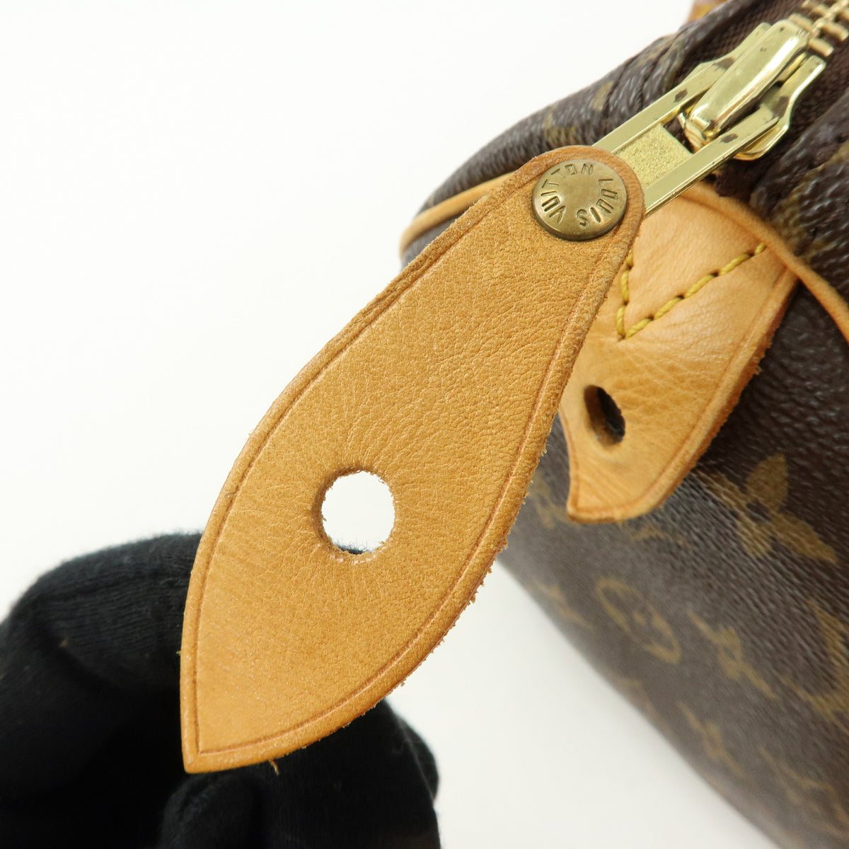 Louis Vuitton Monogram Speedy 25 Boston Bag Hand Bag Brown M41528